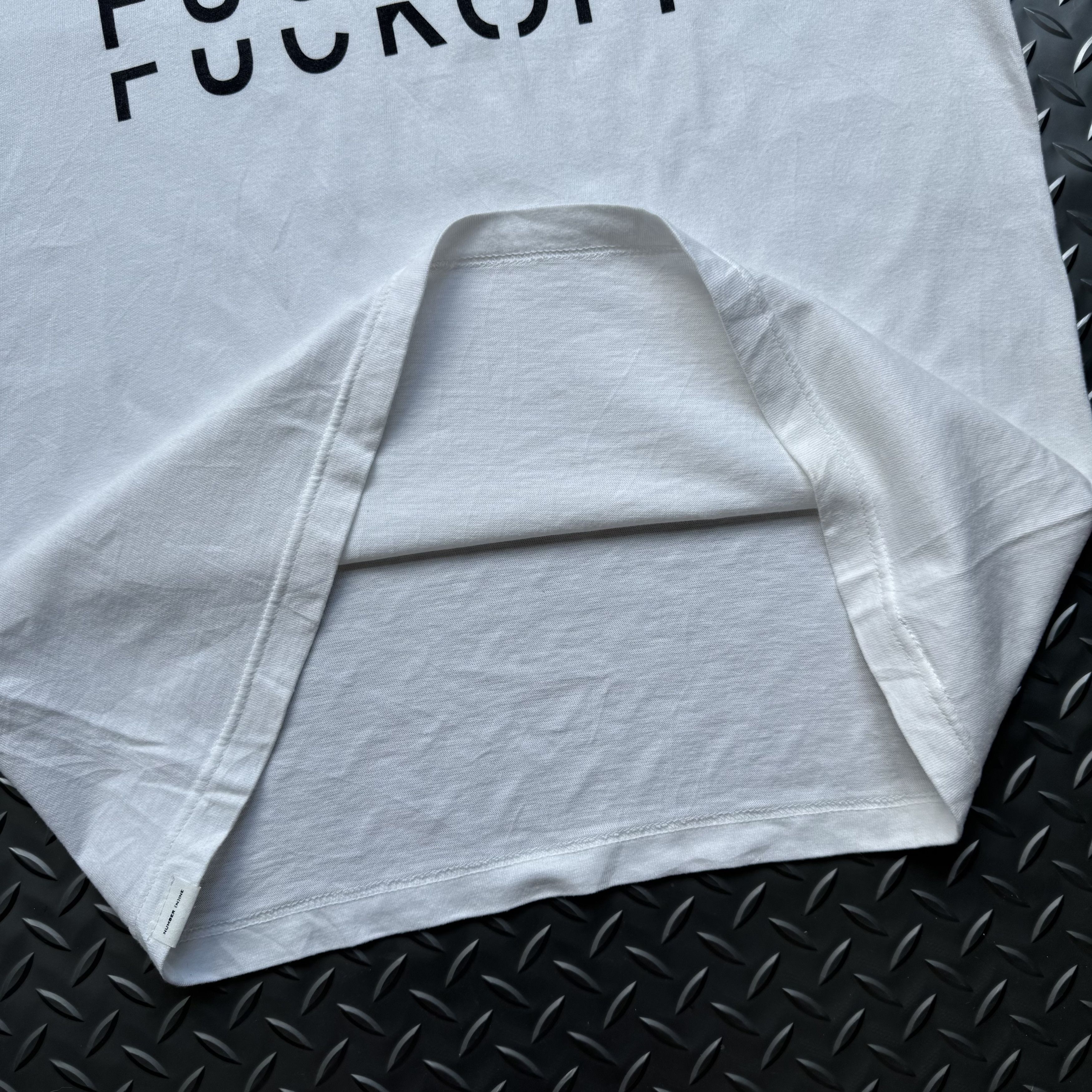 Number (N)ine Number (N)ine Fuck Off Graphic Tee Cropped Archive Size US M / EU 48-50 / 2 - 7 Thumbnail
