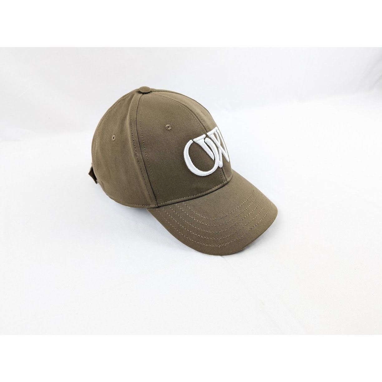 Off-White o1rshd1 Size: M OW Drill Baseball Cap Army in Green / White Size ONE SIZE - 7 Thumbnail
