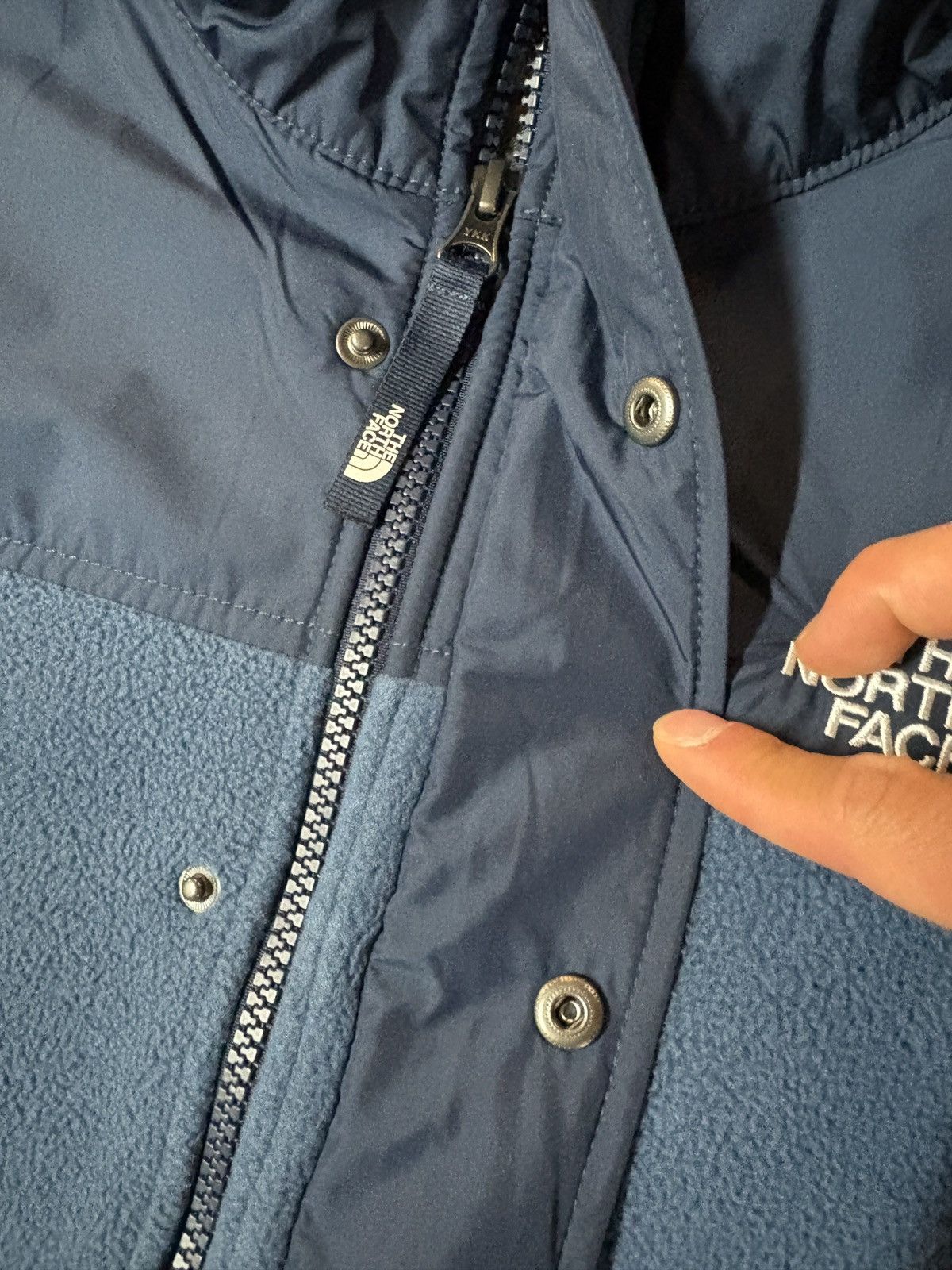 The North Face The North Face Tundra Fleece Jacket Button Blue Size Small Size US S / EU 44-46 / 1 - 3 Thumbnail