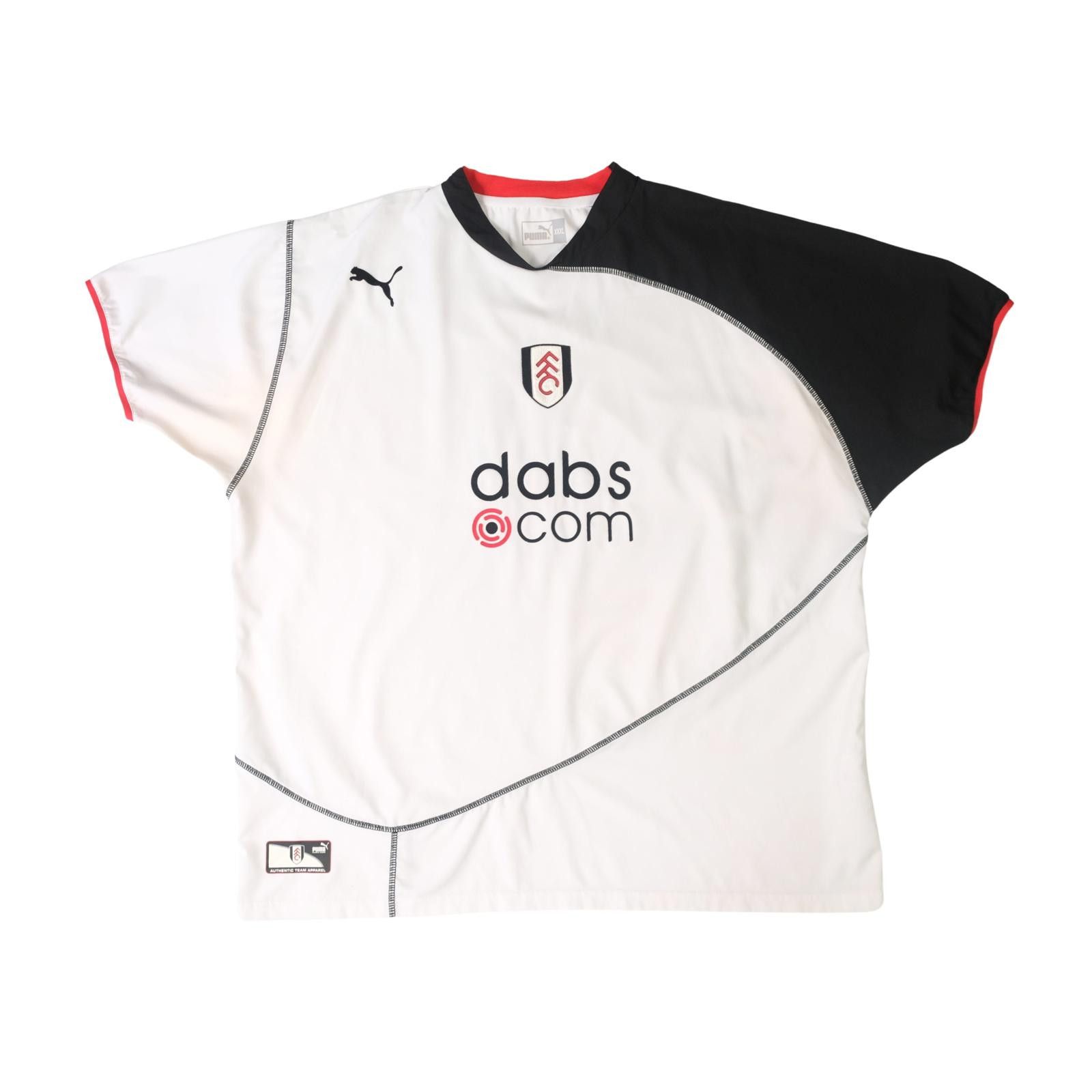 Puma 2003/04 Fulham Home Football Shirt Puma Cole (XXXL) Size US XXL / EU 58 / 5 - 2 Thumbnail