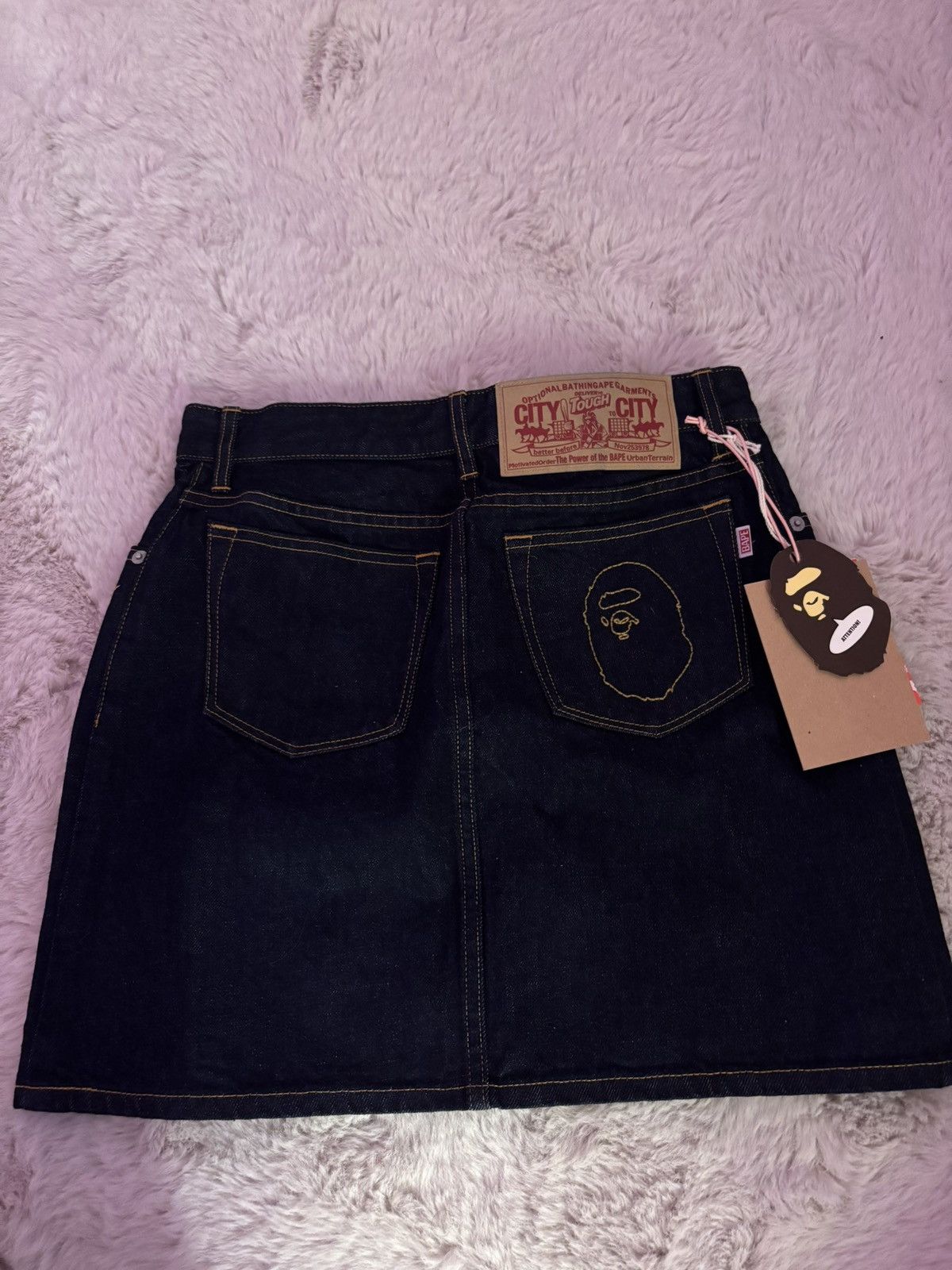 Bape BAPE DENMIN MINI SKIRT Size 28" / US 6 / IT 42 - 1 Thumbnail