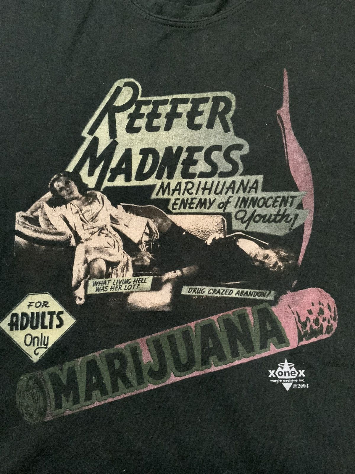 Vintage Y2K Reefer Madness Marijuana Movie Archive Tank T-Shirt Size US S / EU 44-46 / 1 - 1 Thumbnail