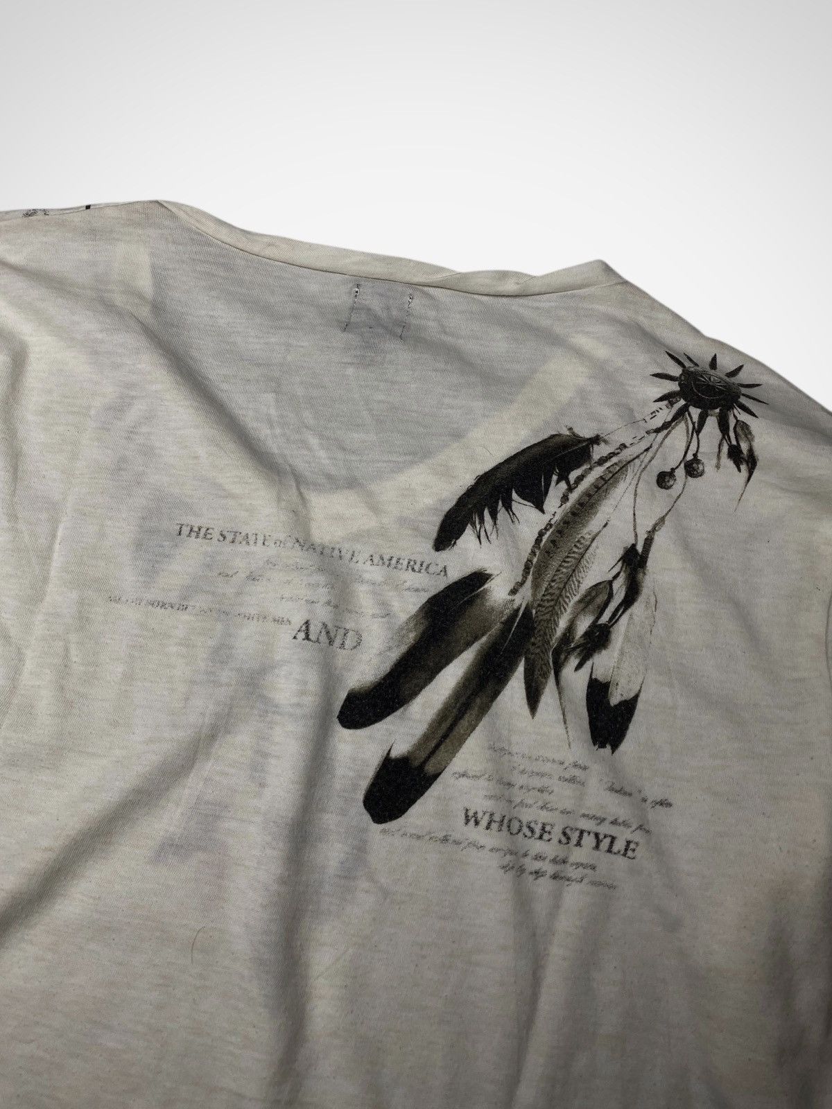 semanticdesign 2000's Semantic Design Vkei Necklace Feather Raglan Size US M / EU 48-50 / 2 - 3 Thumbnail