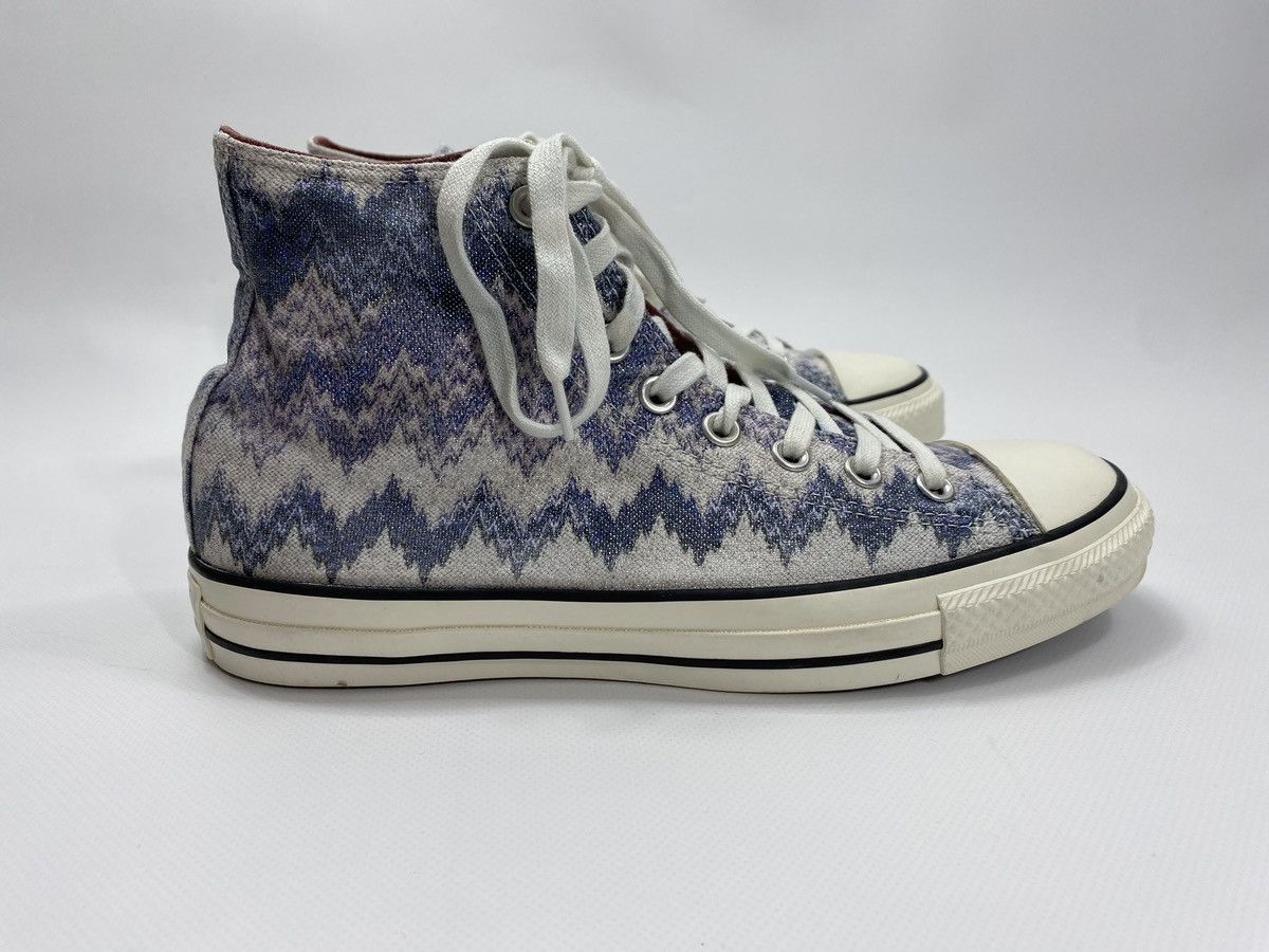 Converse × Missoni LASTDROP🔥41.5 2015 Missoni Converse All Star Hi Egret Multi Size US 8 / EU 41 - 6 Thumbnail