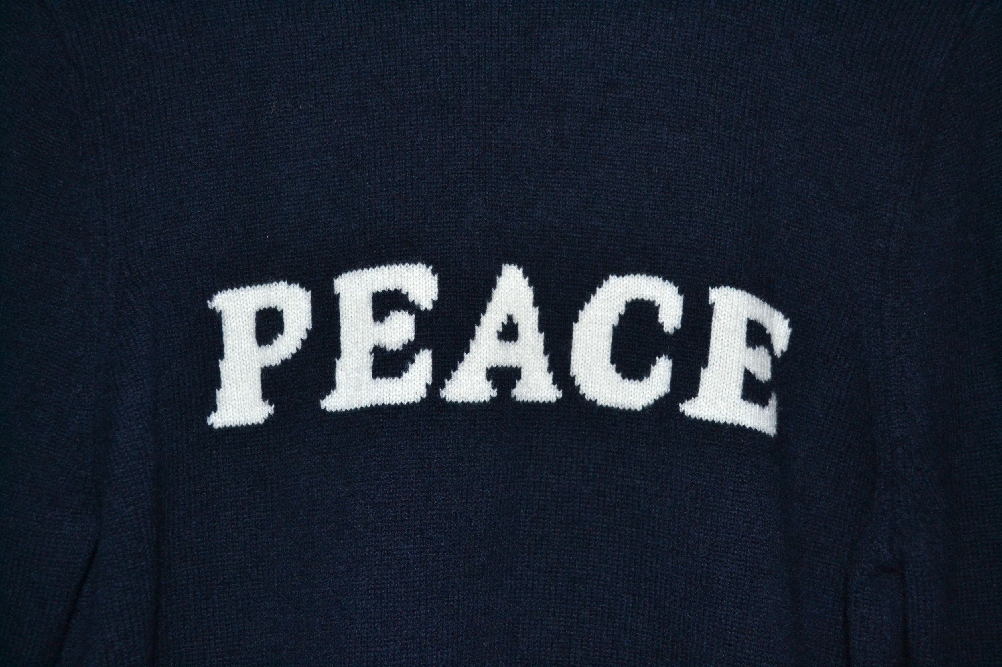 Sandro Sandro Peace Wool Sweater Size US S / EU 44-46 / 1 - 3 Thumbnail