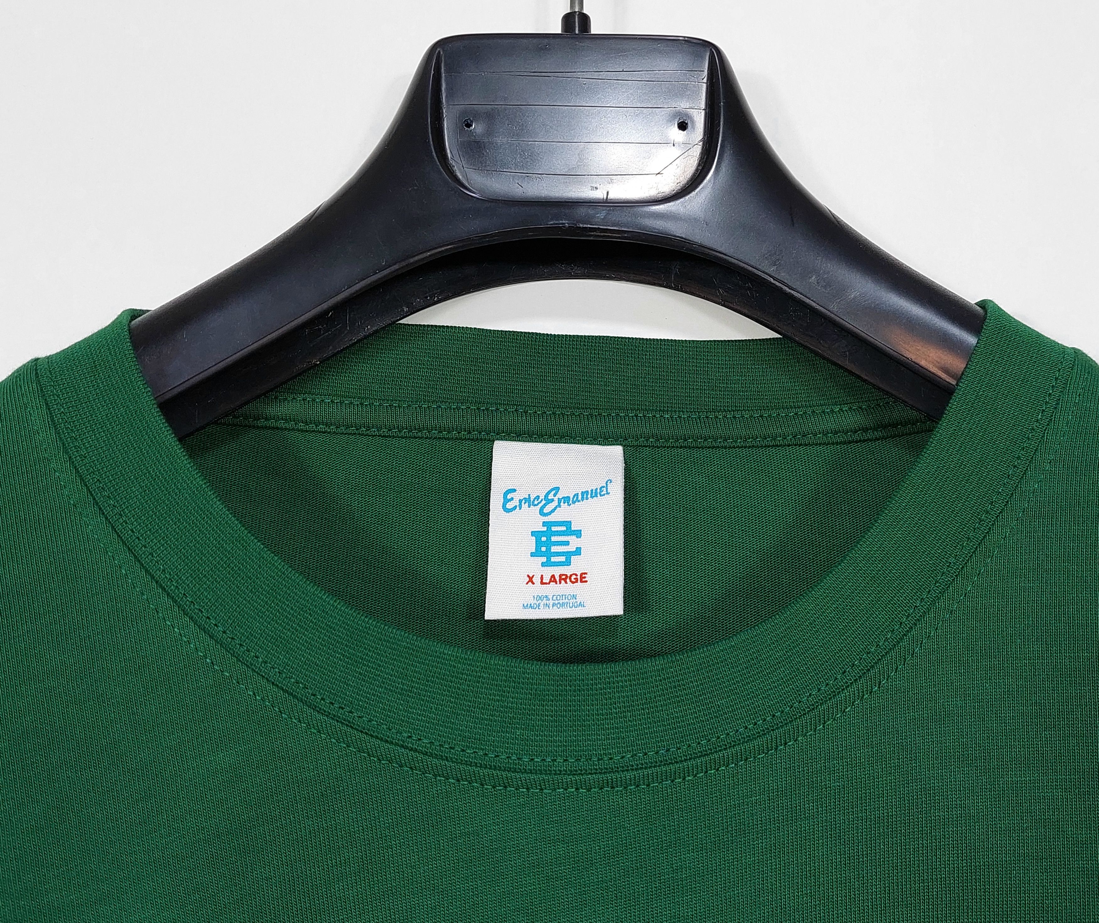 Eric Emanuel EE long sleeve tshirt - green / white XL Size US XL / EU 56 / 4 - 2 Thumbnail