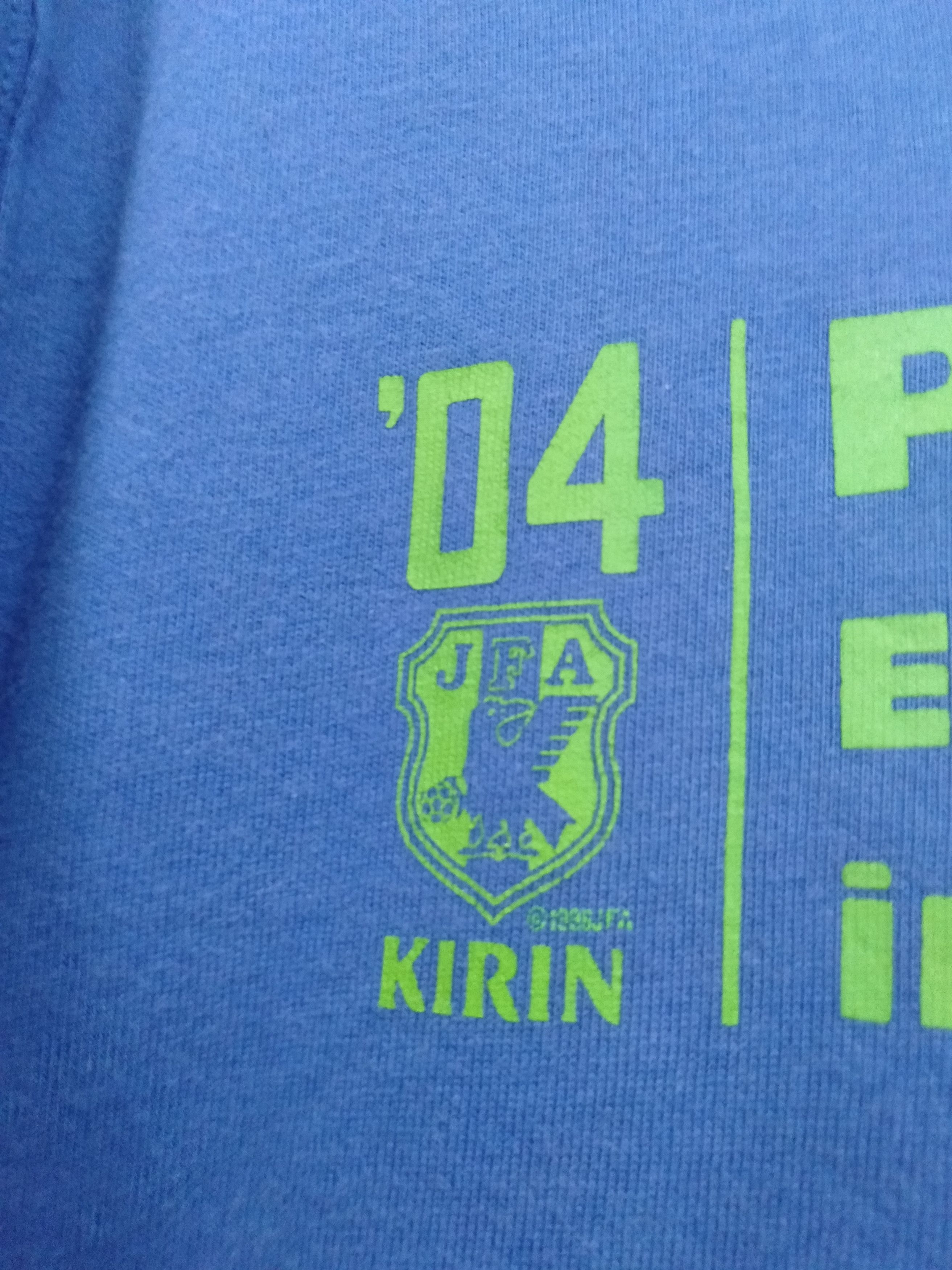 Adidas Vintage 1998 Adidas Kirin Japan football t shirt Size US L / EU 52-54 / 3 - 4 Thumbnail