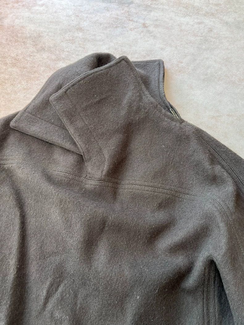 Haider Ackermann Haider Ackermann Brown woolen hooded jacket Size 4XL / US 24-26 - 6 Thumbnail