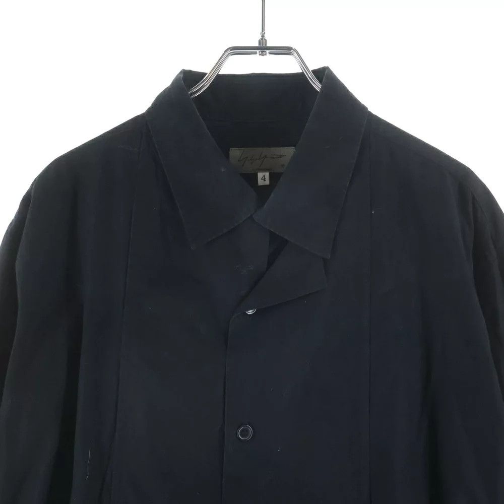 Yohji Yamamoto Yohji Yamamoto POUR HOMME 19AW Collar Layered Regular Shirt Size US XL / EU 56 / 4 - 3 Thumbnail