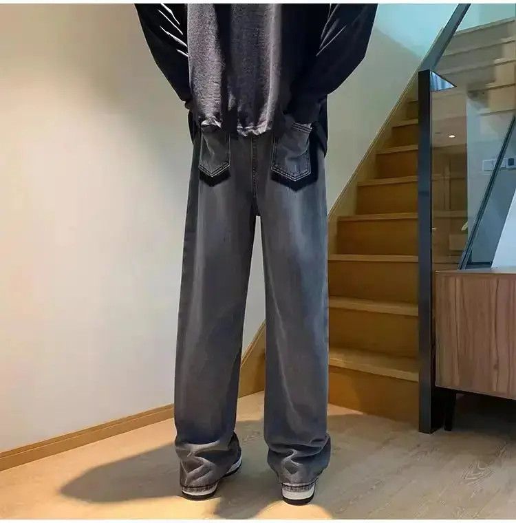 Japanese Brand Retro casual straight leg jeans Size US 30 / EU 46 - 6 Thumbnail