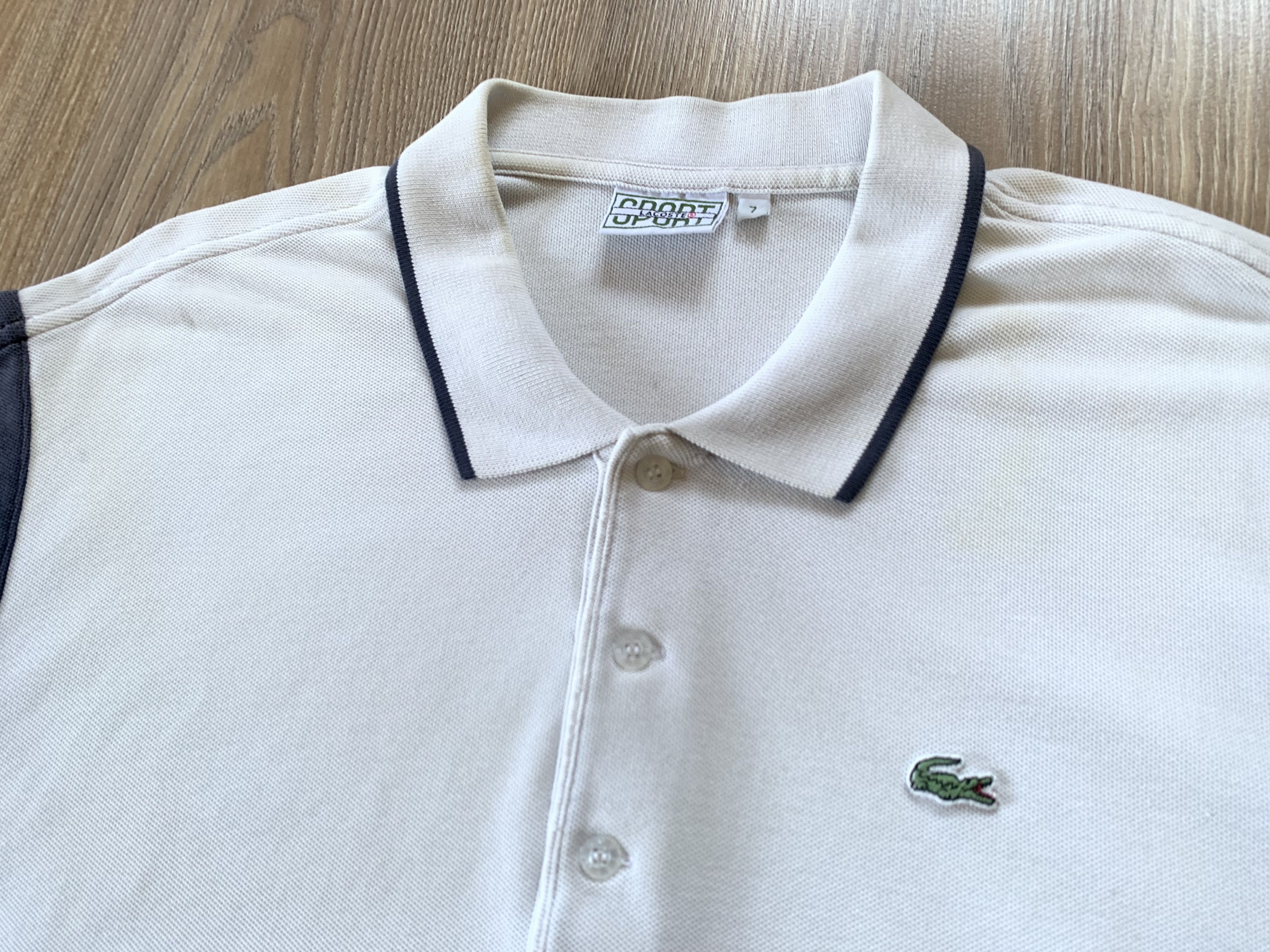 Lacoste × Vintage Vintage Lacoste Sport Polo Size US XXL / EU 58 / 5 - 4 Thumbnail