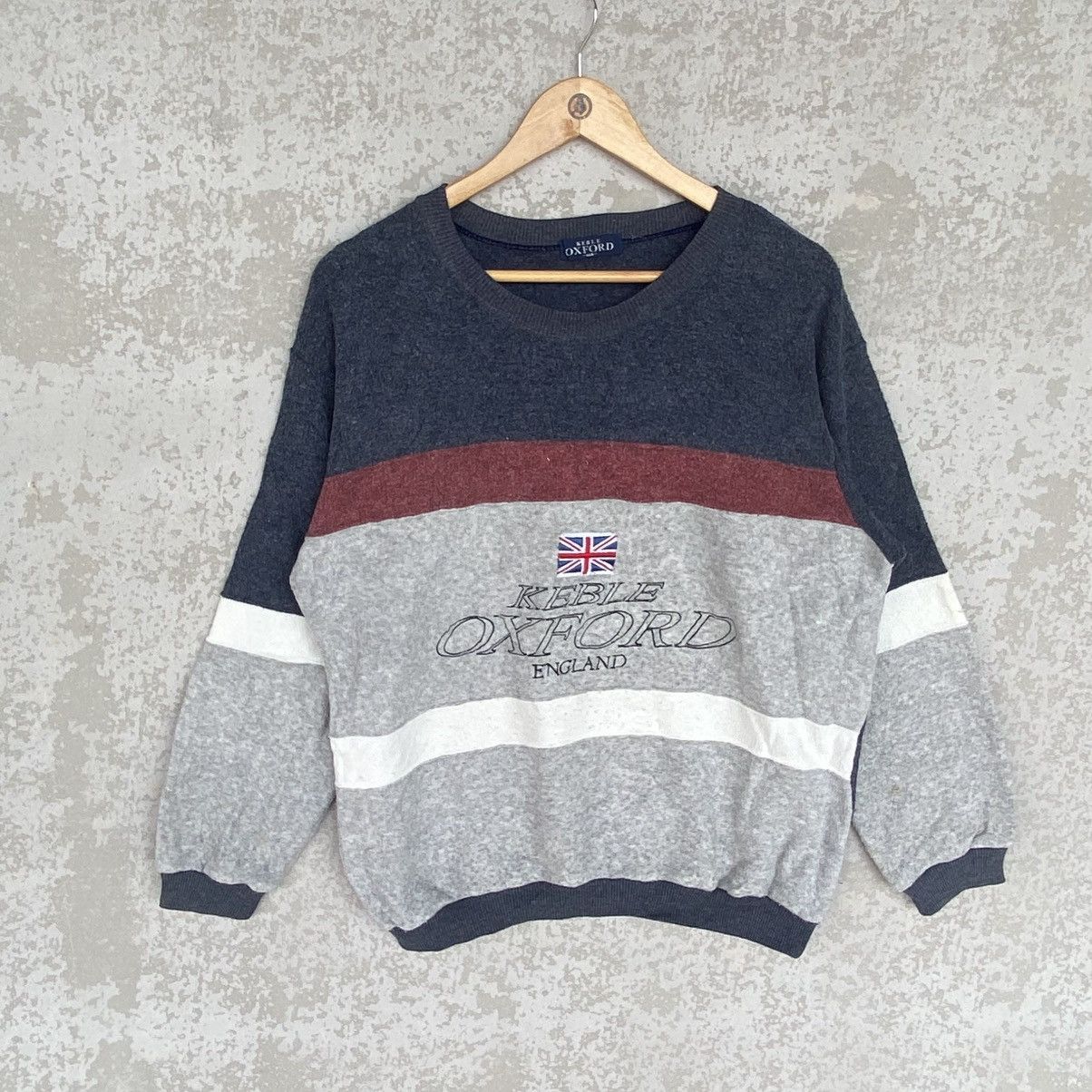 Other Vintage Oxford England Printed Crewneck Sweatshirt Blue/Grey Size US M / EU 48-50 / 2 - 1 Thumbnail
