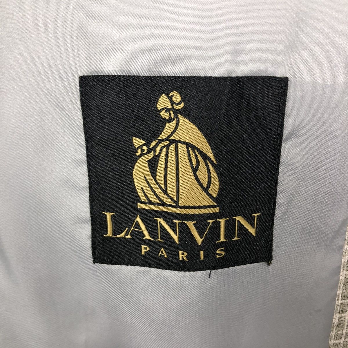Japanese Brand 📌VINTAGE LANVIN PARIS CASUAL COATS JACKET DOUBLE BREAST Size US M / EU 48-50 / 2 - 18 Thumbnail