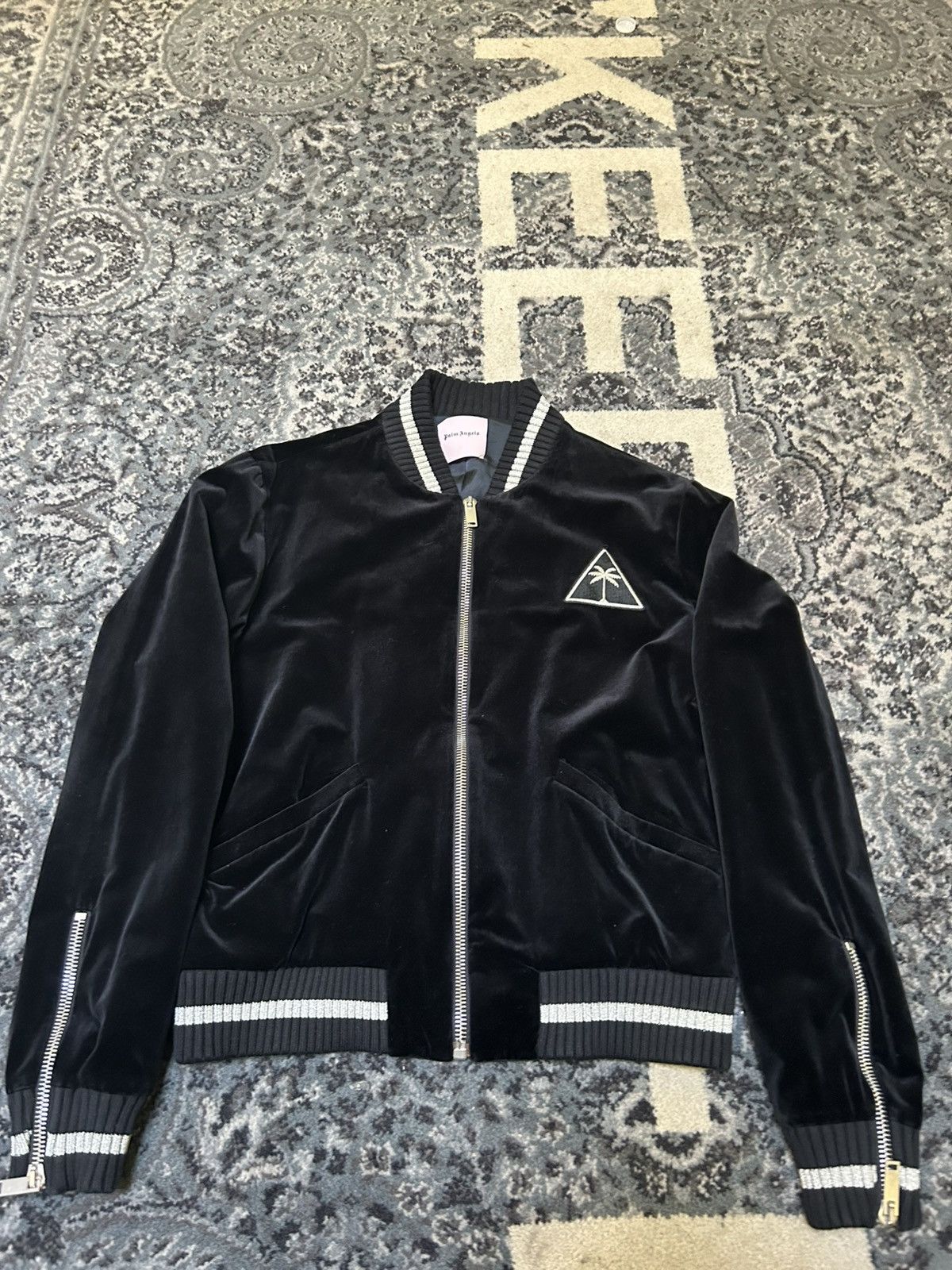Palm Angels Palm Angels Velour Jacket Size US M / EU 48-50 / 2 - 1 Thumbnail