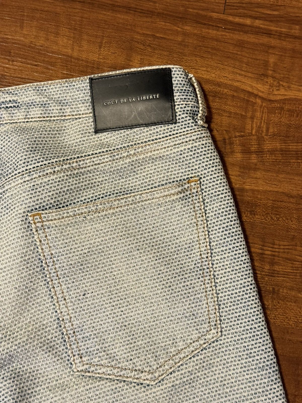 Cout de la Liberte Jeans Size US 32 / EU 48 - 5 Thumbnail