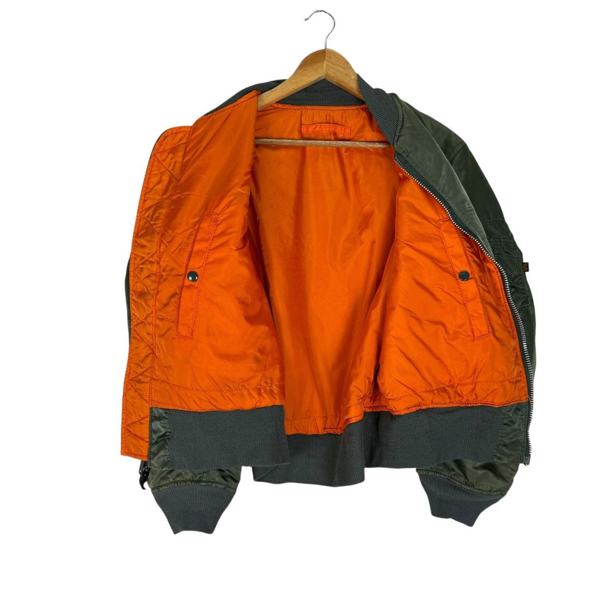 Alpha Industries ❄️ALPHA INDUSTRIES MA-1 FLYERS BOMBER VARSITY RIOT JACKET Size US S / EU 44-46 / 1 - 9 Thumbnail