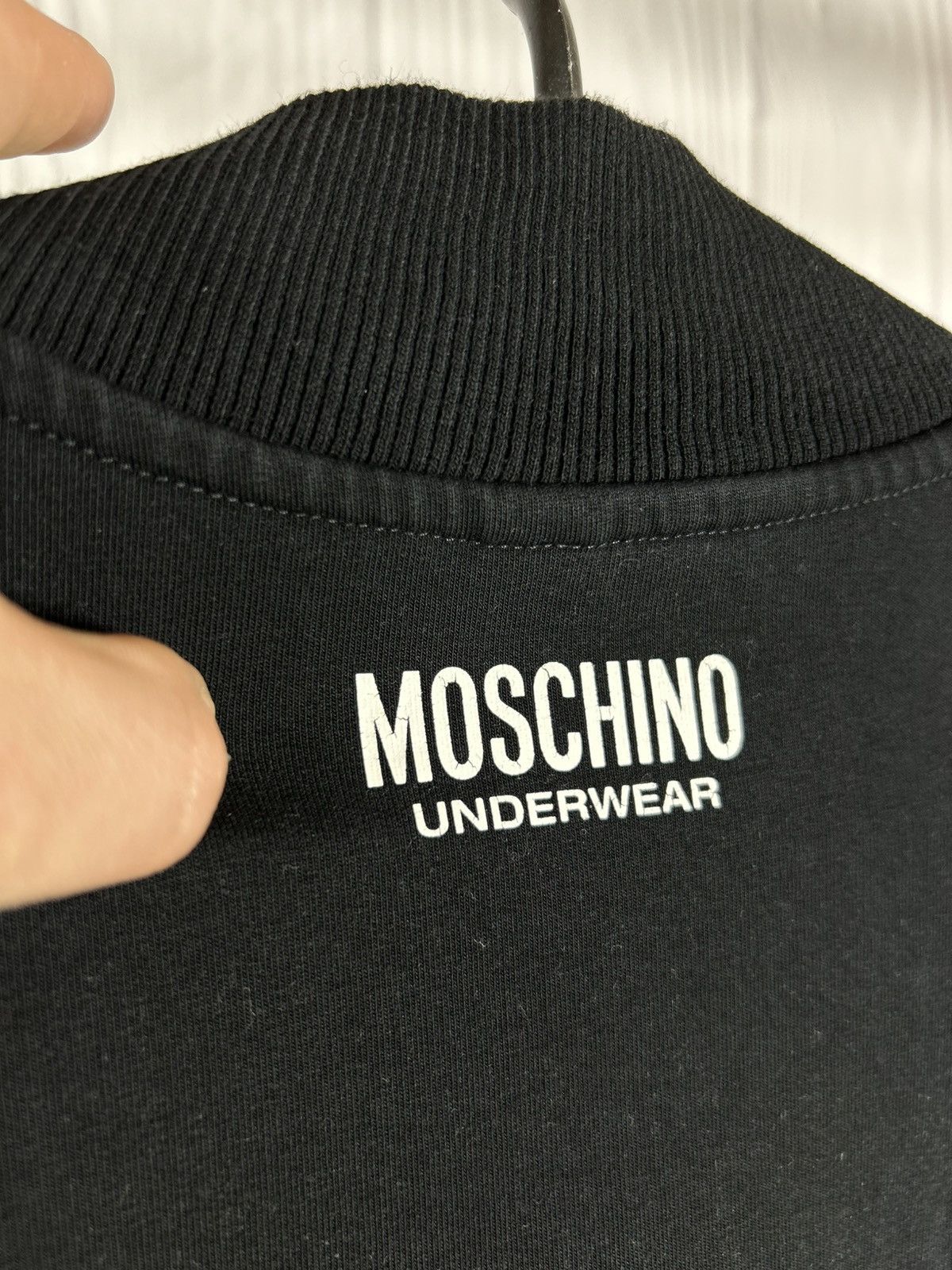 Moschino Moschino 1/3 Half Zip Sweatshirt Size L Black Underwear Size US L / EU 52-54 / 3 - 12 Thumbnail