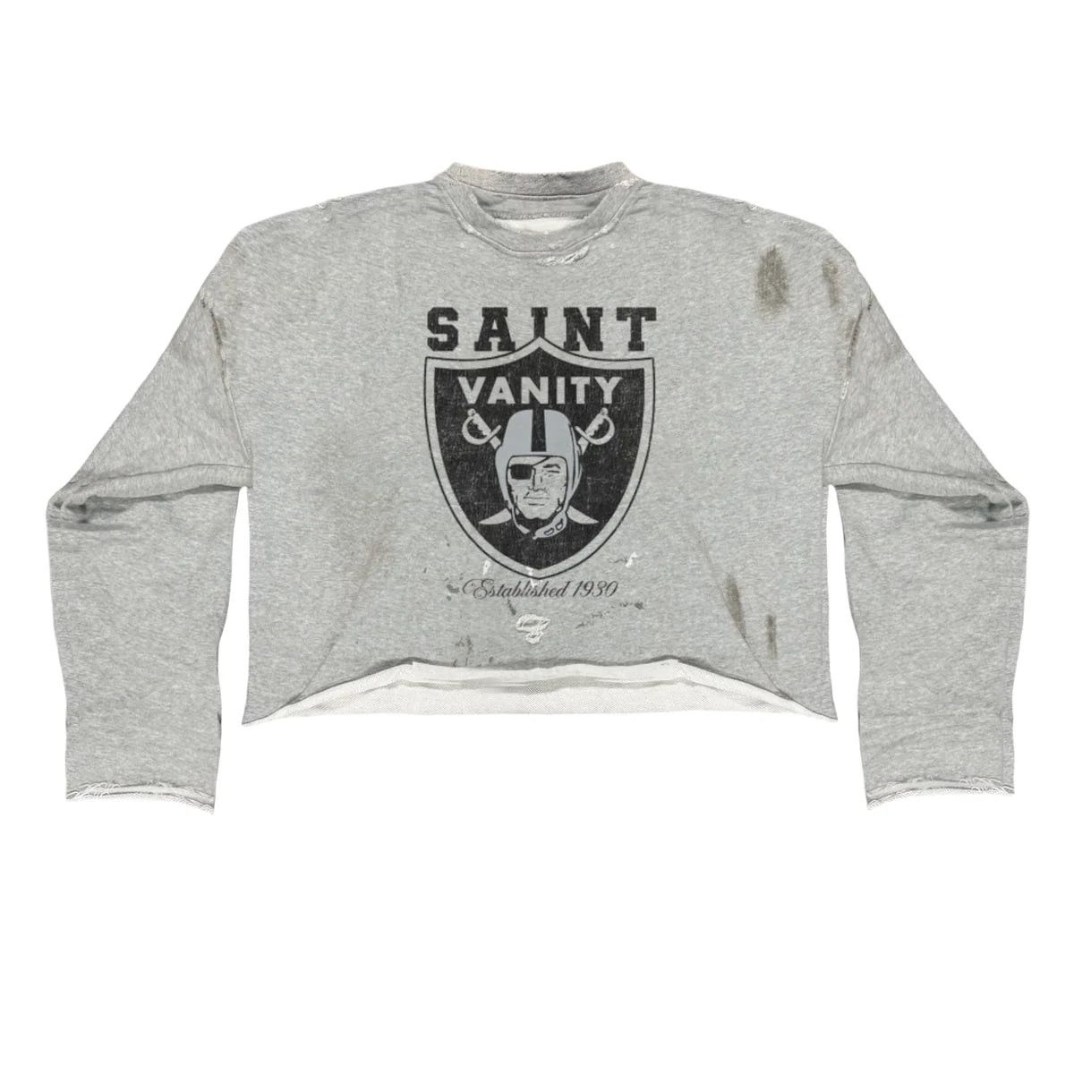 Saint Vanity SV Oakland Crewneck Grey Size US L / EU 52-54 / 3 - 1 Preview
