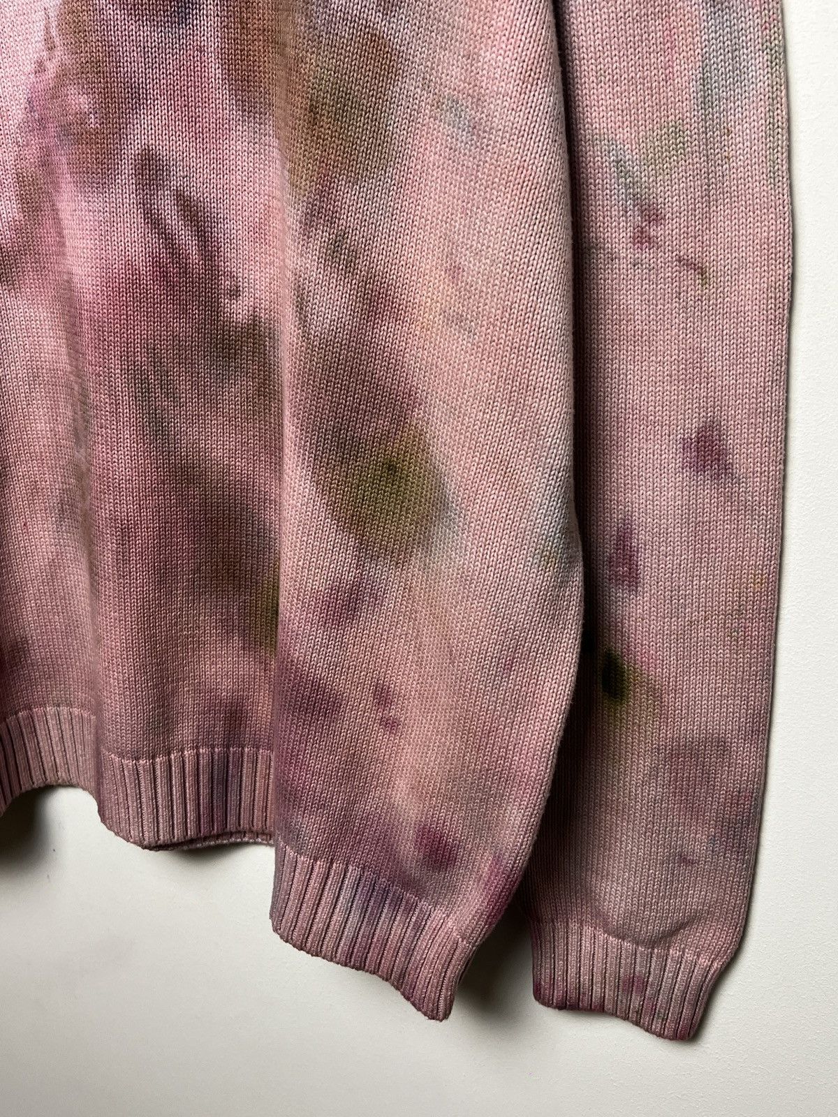 Yves Saint Laurent YSL y2k tie dye vintage sweater m-l Size US L / EU 52-54 / 3 - 6 Thumbnail