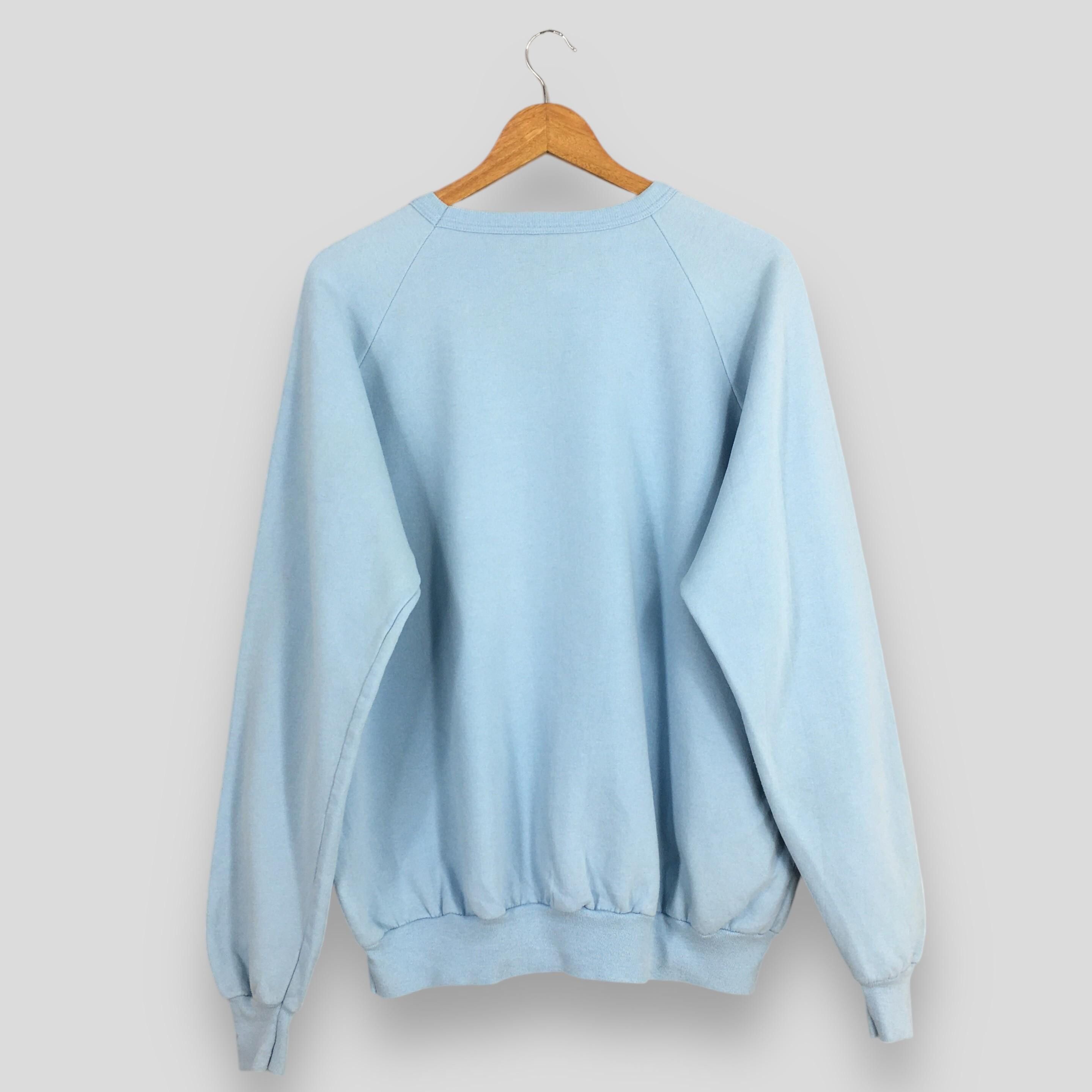 Overland Vintage Overland Outfitters Blue Sweatshirt 2XLarge Size US XXL / EU 58 / 5 - 6 Thumbnail