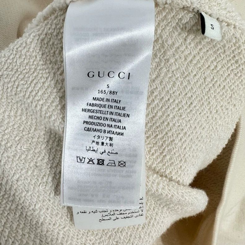 Gucci Gucci Printed rhinestone belt logo sweatshirt 2502-Nextarro Size US S / EU 44-46 / 1 - 4 Thumbnail