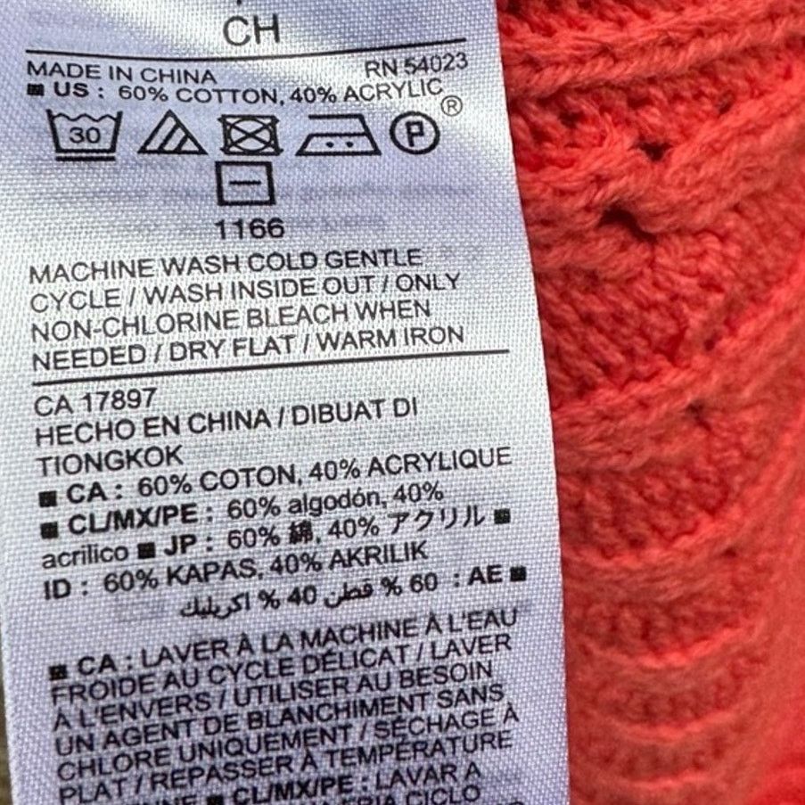 Old Navy NWT New Old Navy Womens Small Cotton Blend Knit Sweater Size S / US 4 / IT 40 - 4 Thumbnail