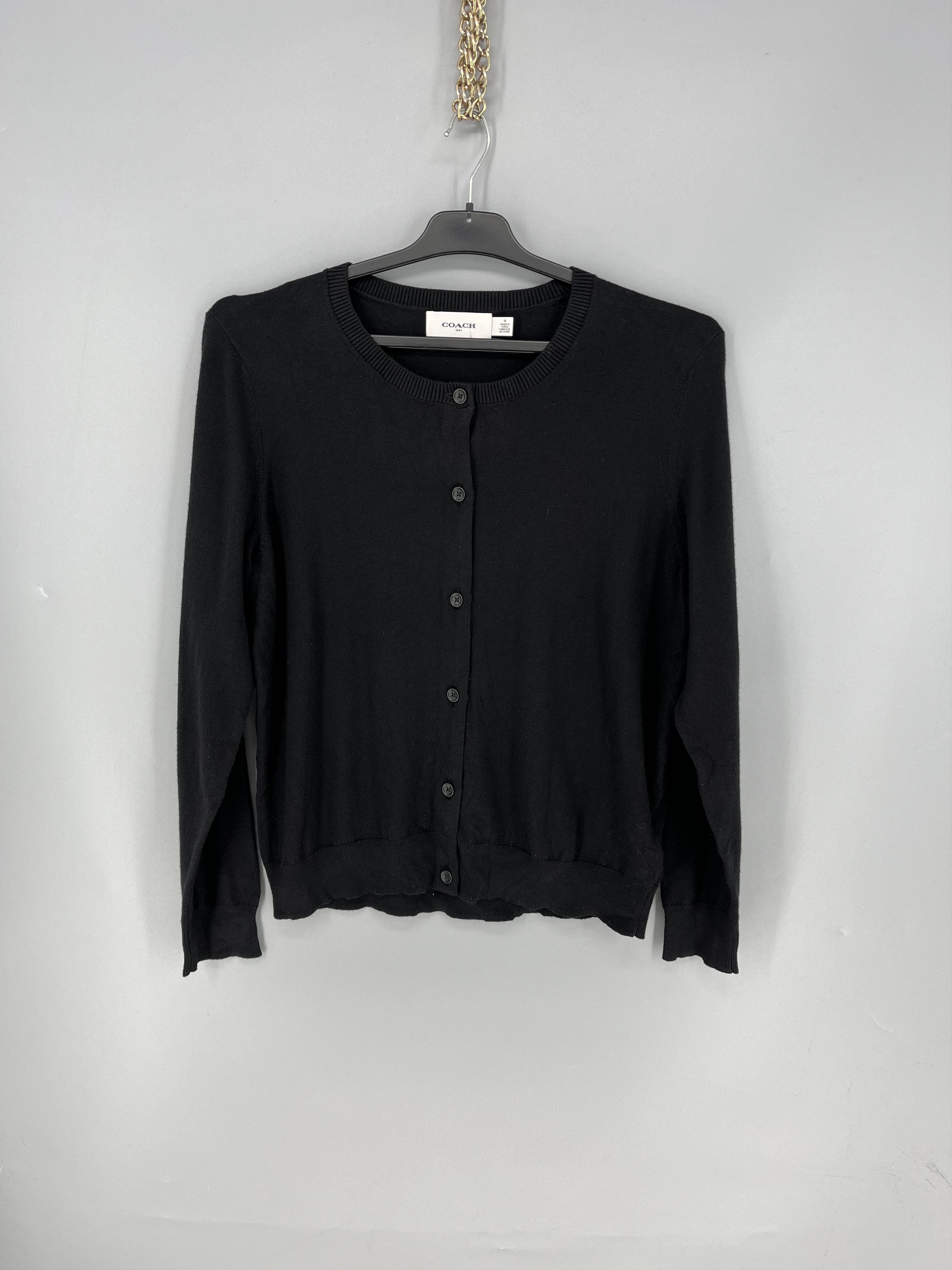 Coach NWOT Coach 1941 Womens Luxury Cotton Viscose Knit Button Size M / US 6-8 / IT 42-44 - 2 Thumbnail
