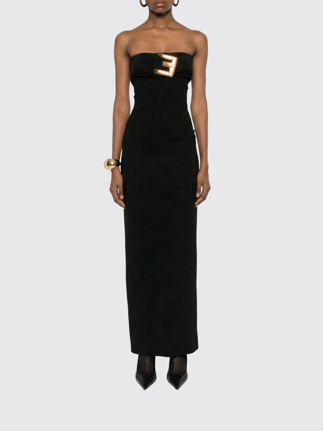 Balmain Dress Woman Black