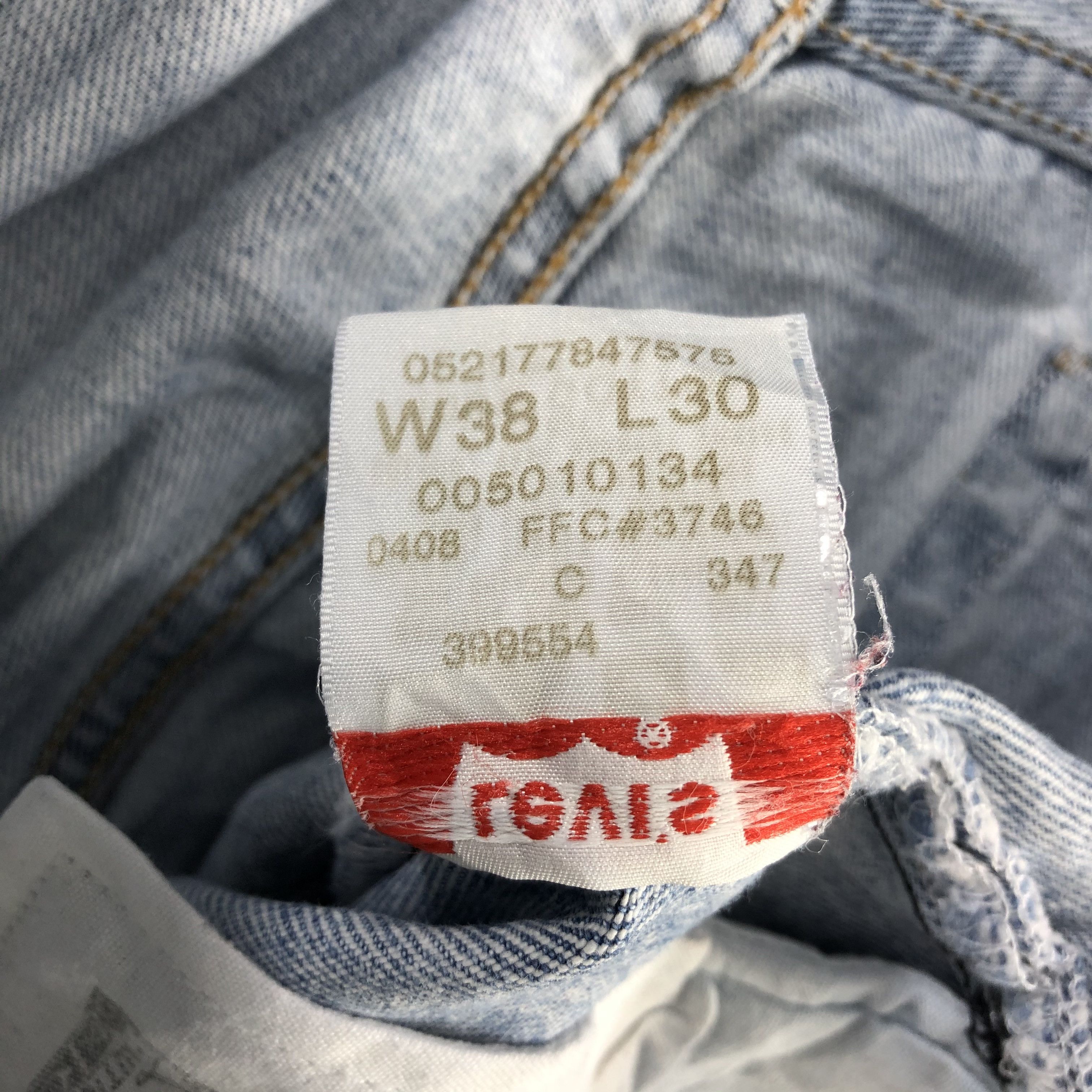 Levi's × Vintage Vintage Light Wash Levis 501 Jeans-JM2875 Size US 38 / EU 54 - 14 Thumbnail