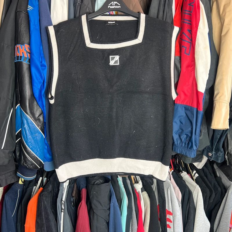 Japanese Brand × WE11DONE vest sweater sweter We11done M Japan rare Size US M / EU 48-50 / 2 - 1 Thumbnail