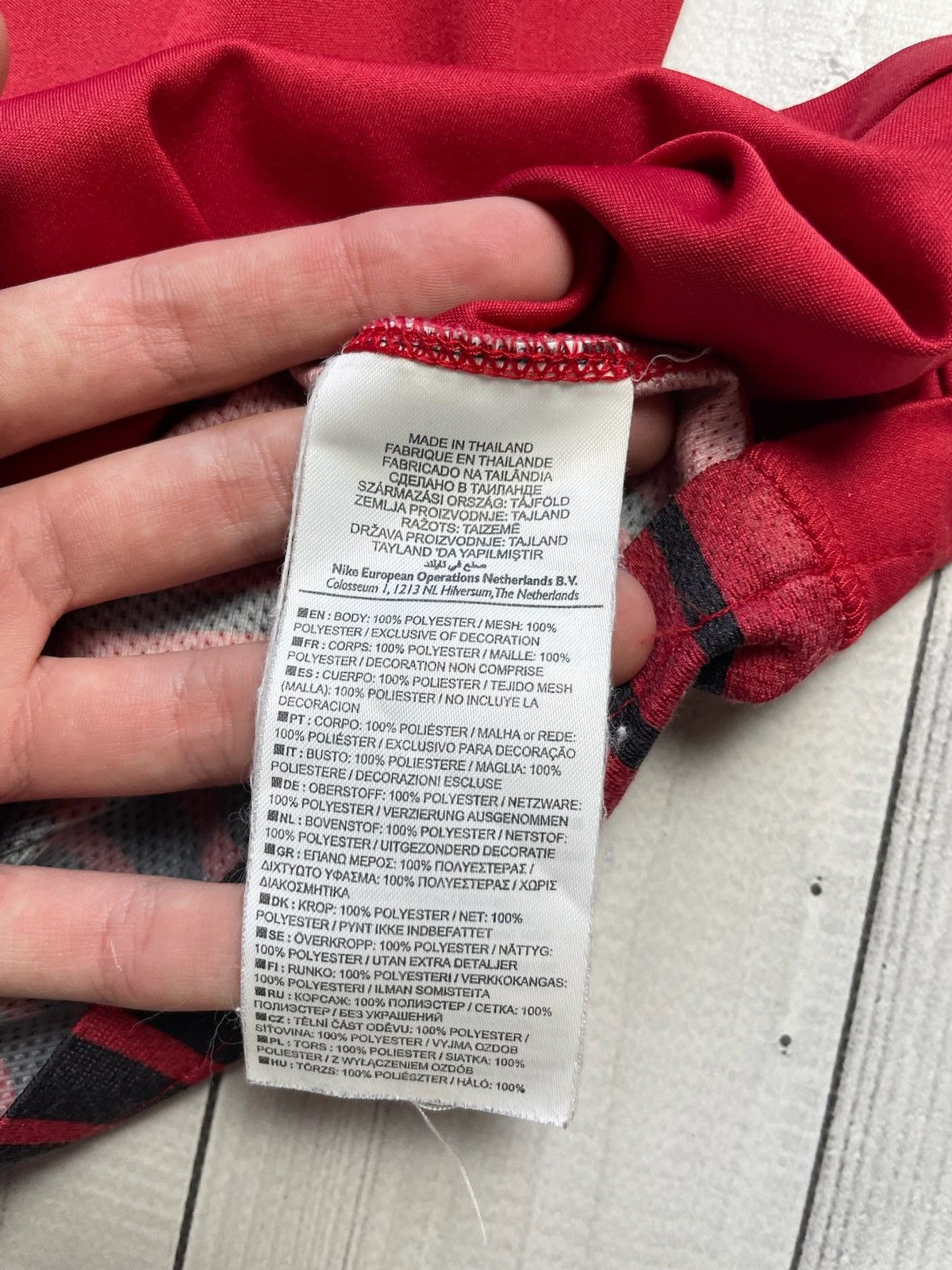 Vintage Vintage Nike Manchester United soccer jersey size XXL logo Size US XXL / EU 58 / 5 - 5 Thumbnail