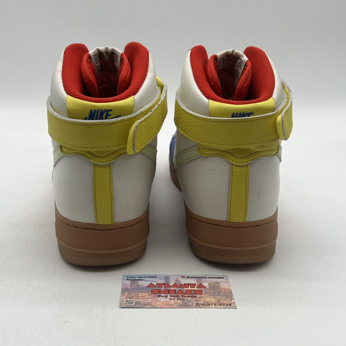 Nike Nike is Nike by you Air Force 1 high multi color Size US 13 / EU 46 - 3 Thumbnail