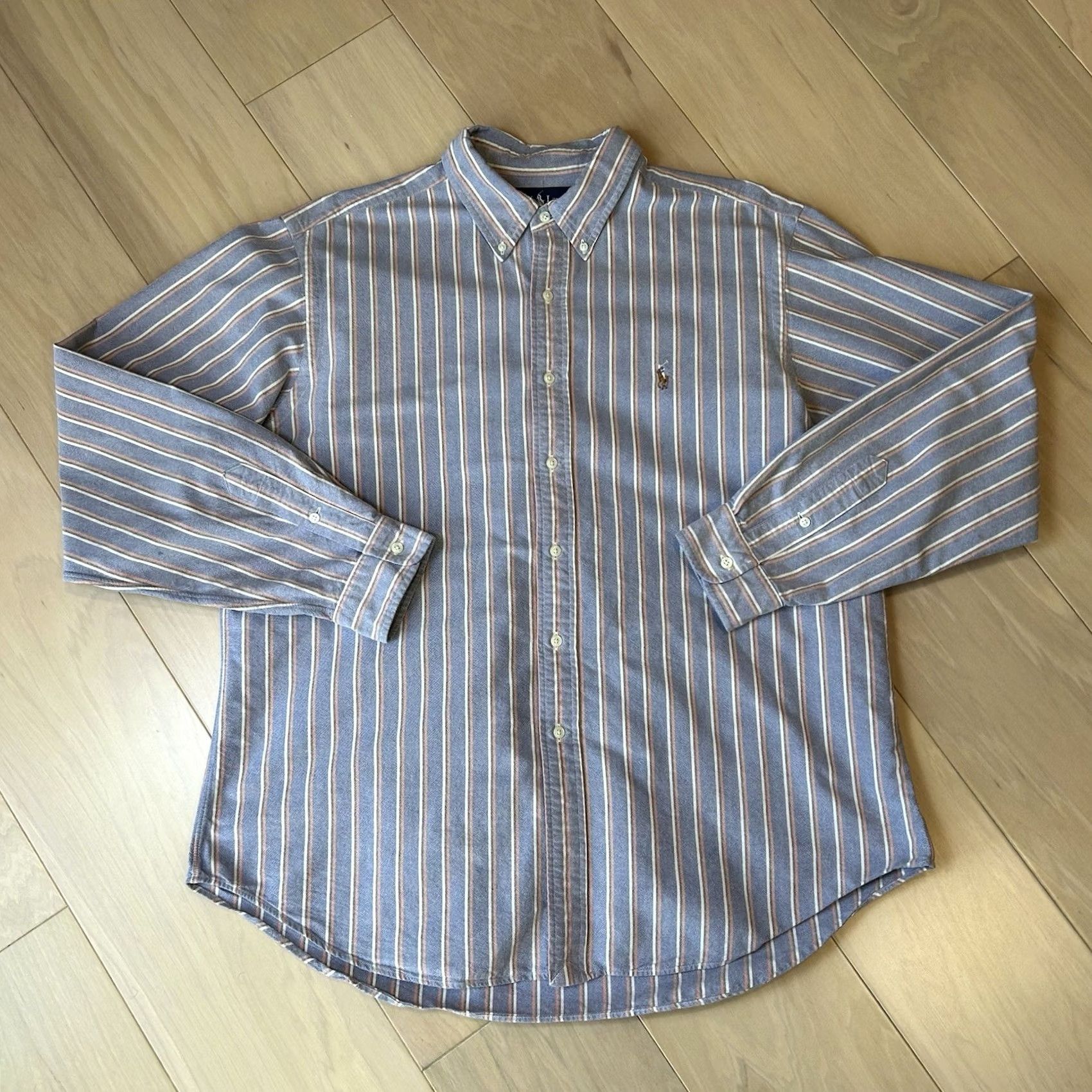 Polo Ralph Lauren Ralph Lauren Polo Ralph Lauren Classic Fit Oxford Shirt Button-Up Blue XS? No, XL. Wait. Provide final answer only. Size US XL / EU 56 / 4 - 2 Thumbnail