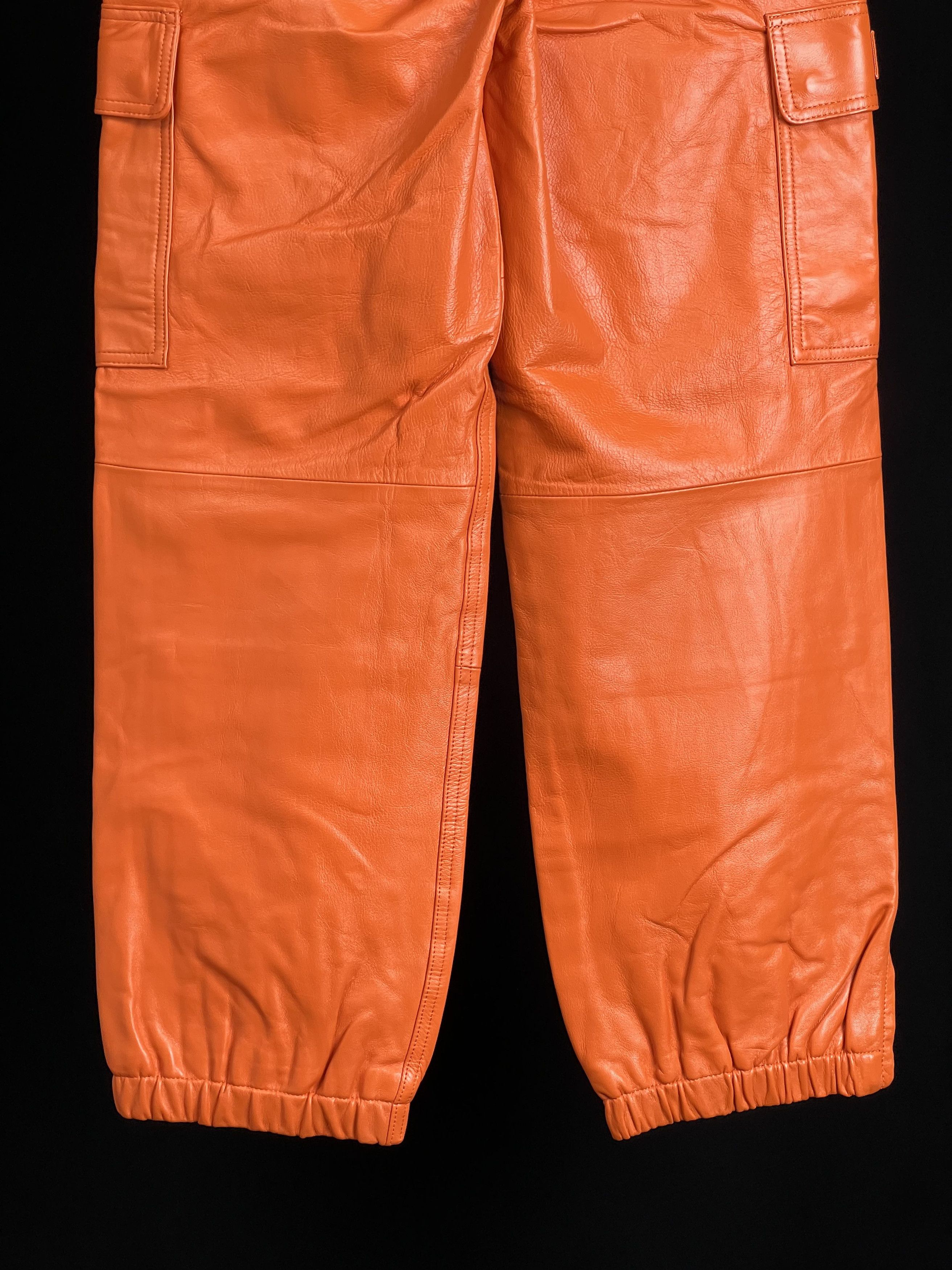 Supreme Brand New LEATHER CARGO PANT FW18 Size US 30 / EU 46 - 6 Thumbnail