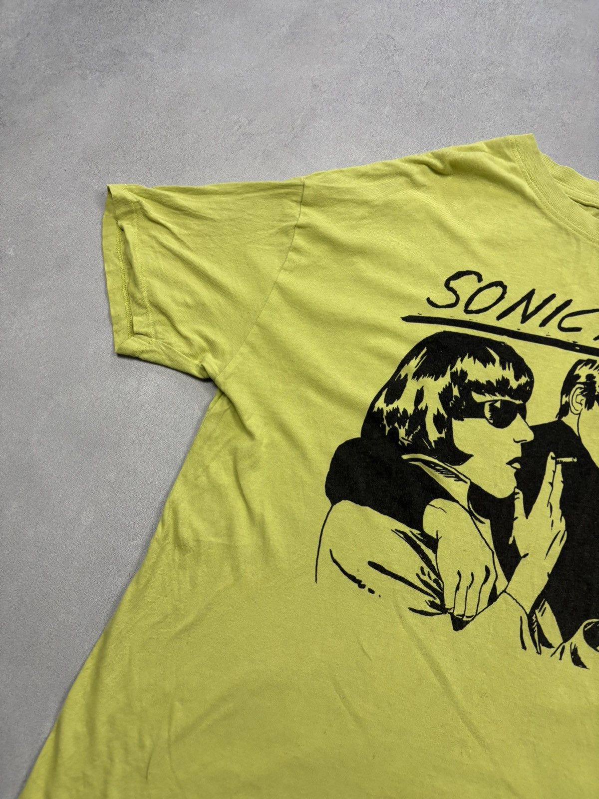 Band Tees Vintage 00s Sonic Youth Goo Album Tee Band Shirt Distressed Size US XL / EU 56 / 4 - 4 Thumbnail