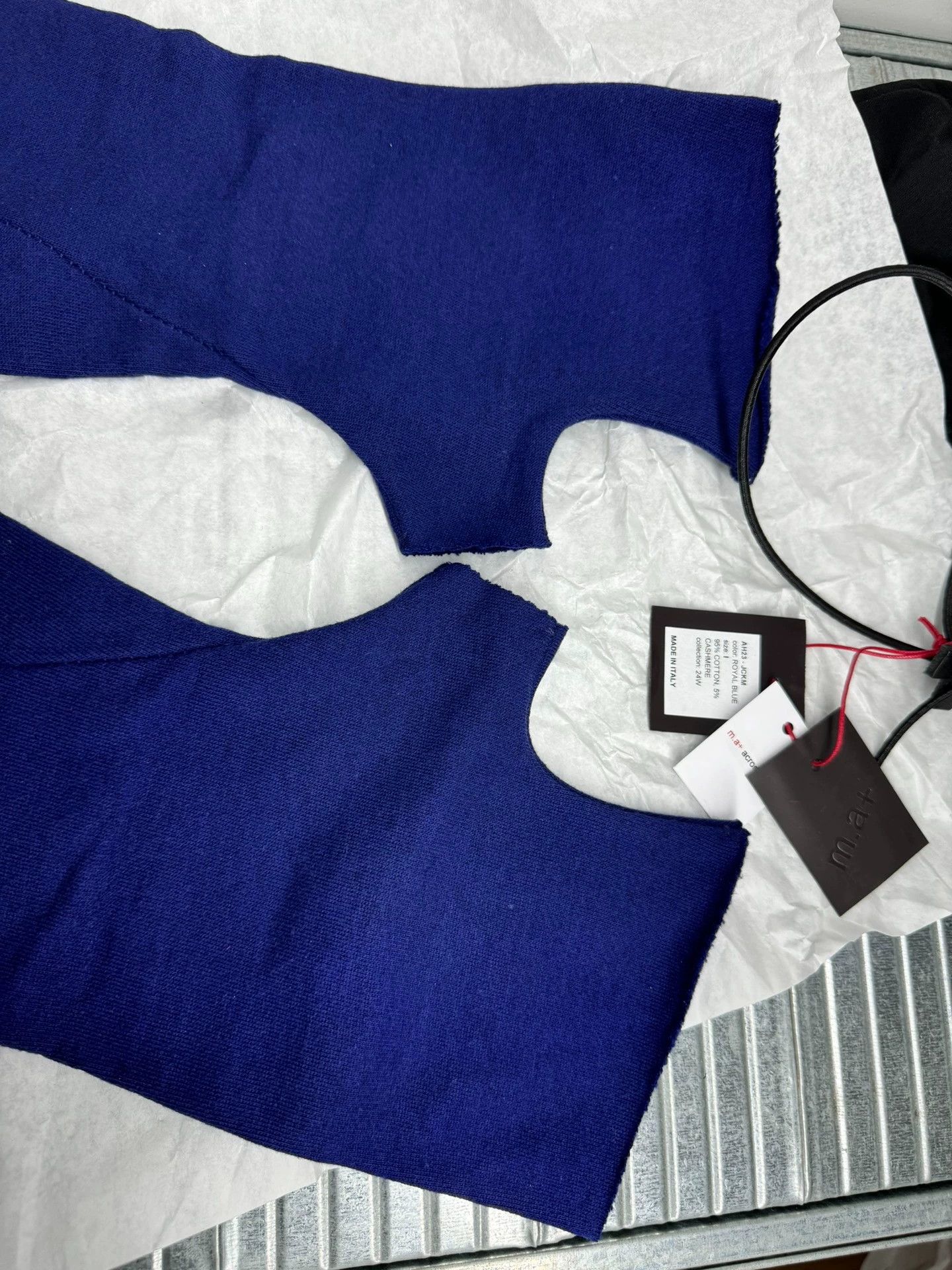 Ma+ m.a+ ROYAL BLUE gloves AH23-JCKM L Size ONE SIZE - 3 Thumbnail