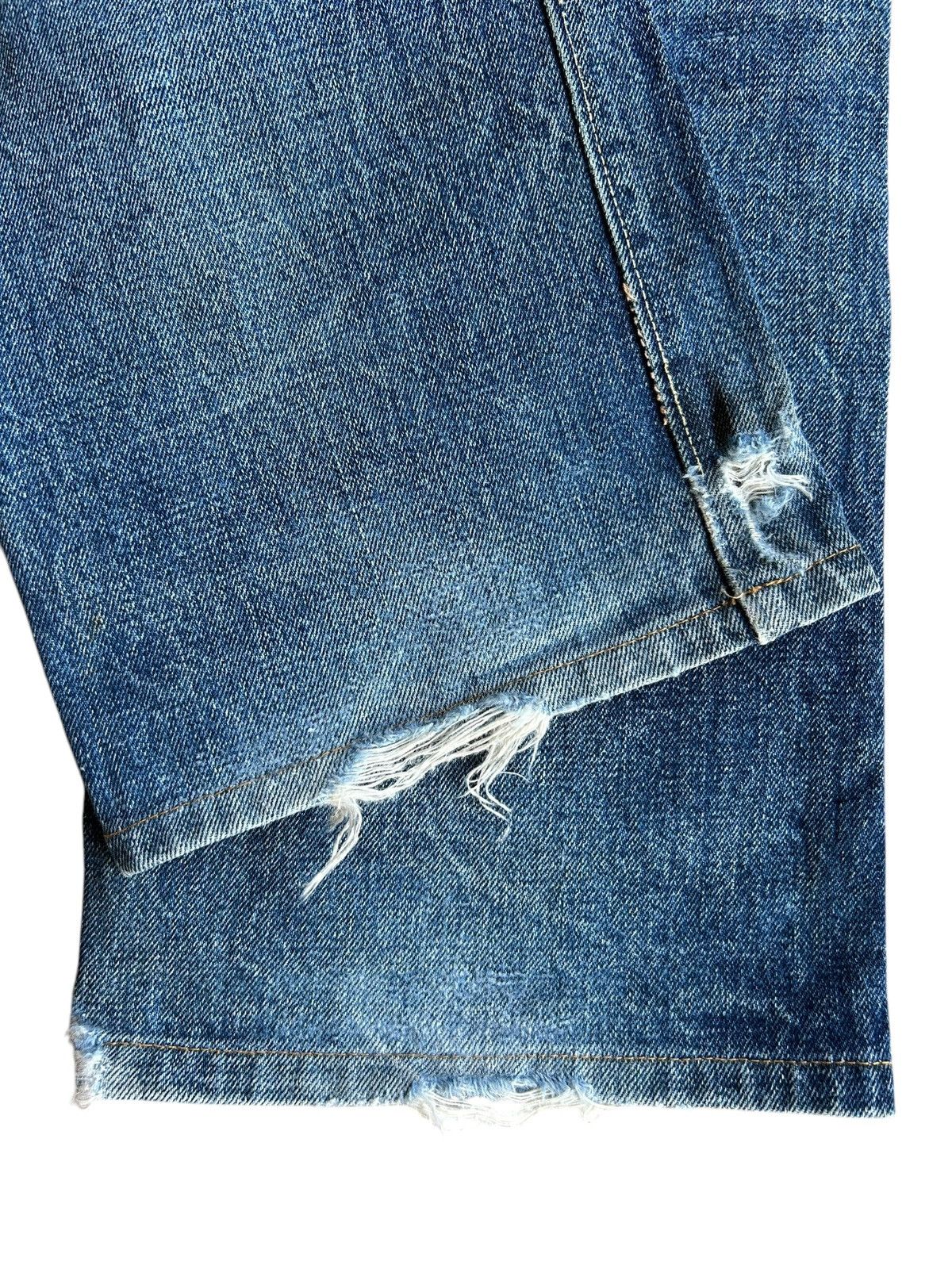Japanese Brand × Kapital × Vintage Denime Selvedge Distressed Faded Denim Jeans Size US 32 / EU 48 - 17 Thumbnail