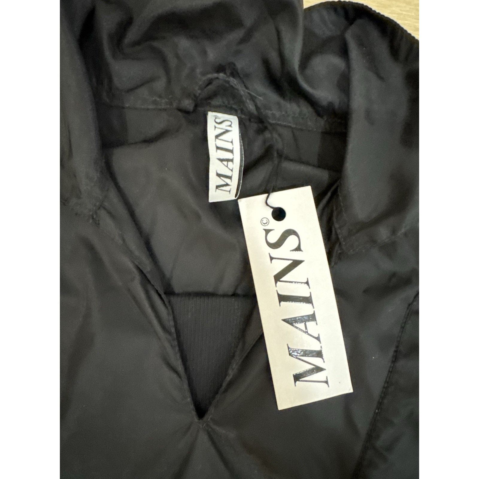 MAINS Skepta Mains London Nylon Tracksuit Top & Bottom Black Size US M / EU 48-50 / 2 - 9 Thumbnail
