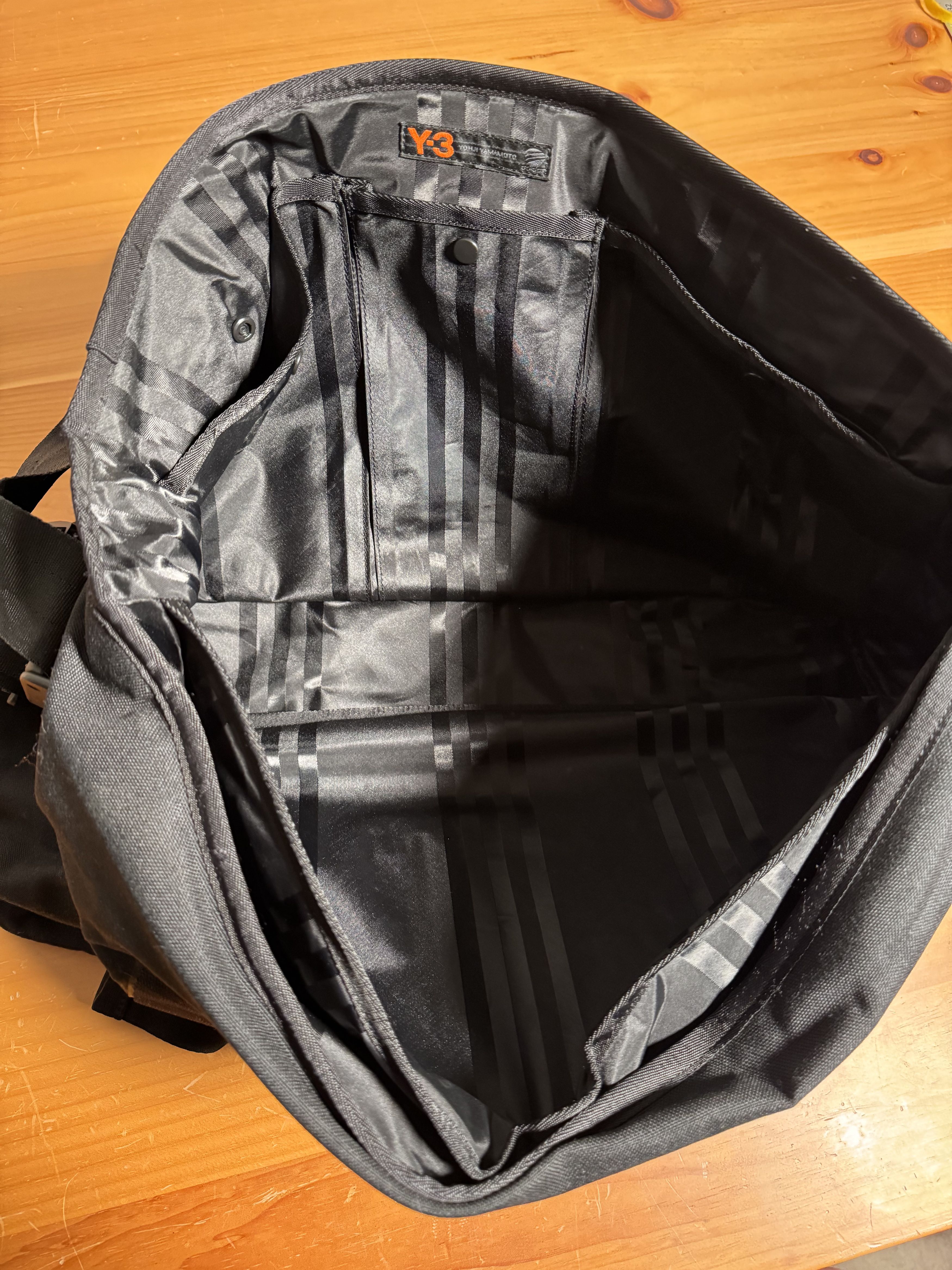 Yohji Yamamoto Rare ss 04 2004 Y-3 Yohji Heroes Heros messenger bag Size ONE SIZE - 19 Thumbnail