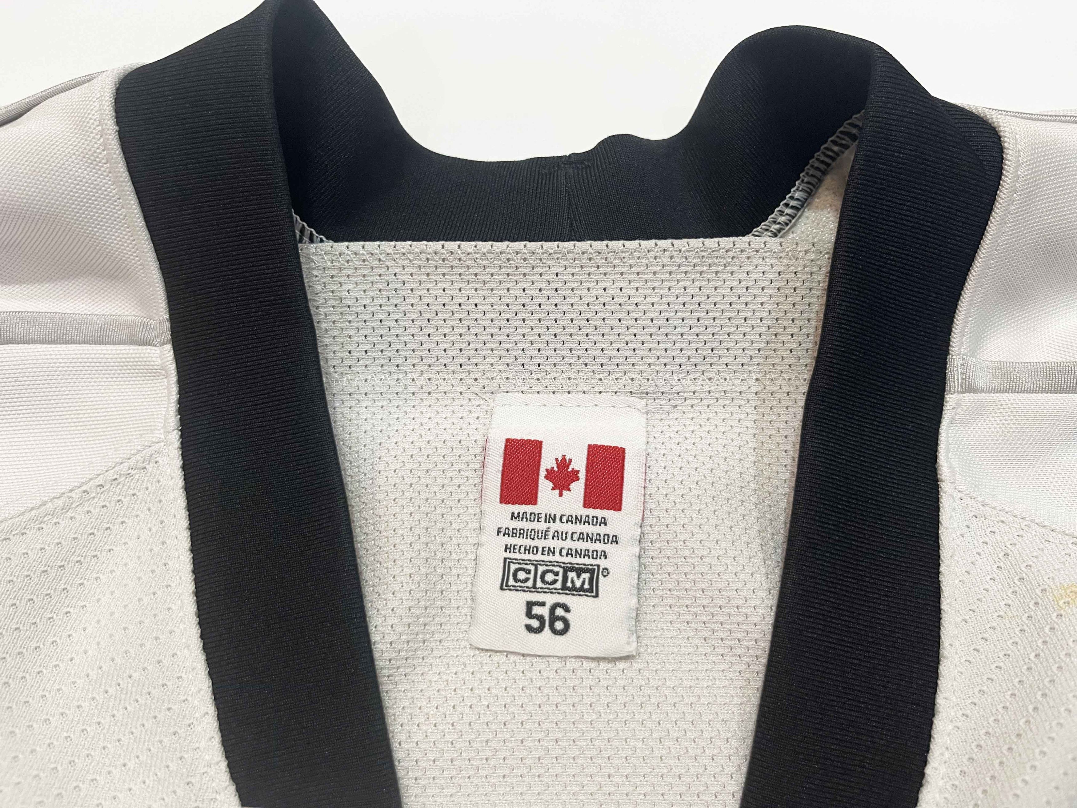 Reebok Reebok Worcester Sharks AHL Practice Worn Hockey Jersey Size US L / EU 52-54 / 3 - 3 Thumbnail