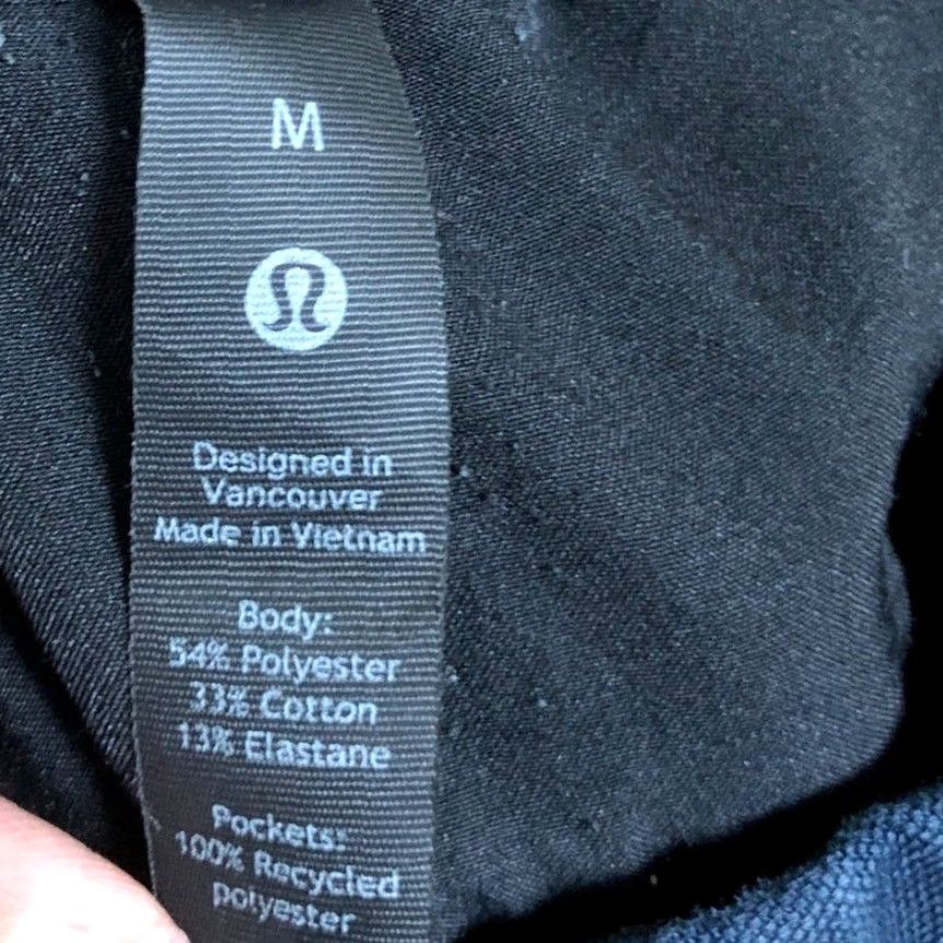 Lululemon Lululemon Mens Pants Blue Pull On Bowline Sweatpant Athletic Stretch Medium Pants Size US 30 / EU 46 - 4 Thumbnail