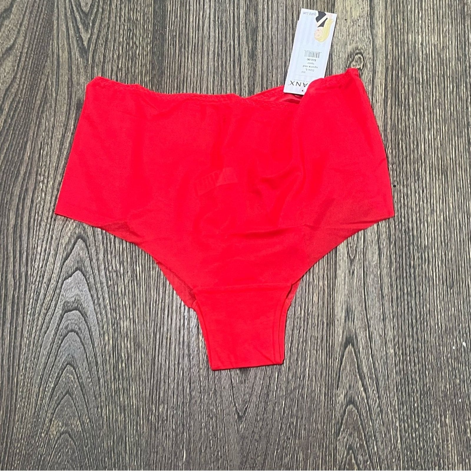 Spanx NWT Spanx Skinny Britches Hipster Panty Underwear Red Size L Size ONE SIZE - 1 Thumbnail