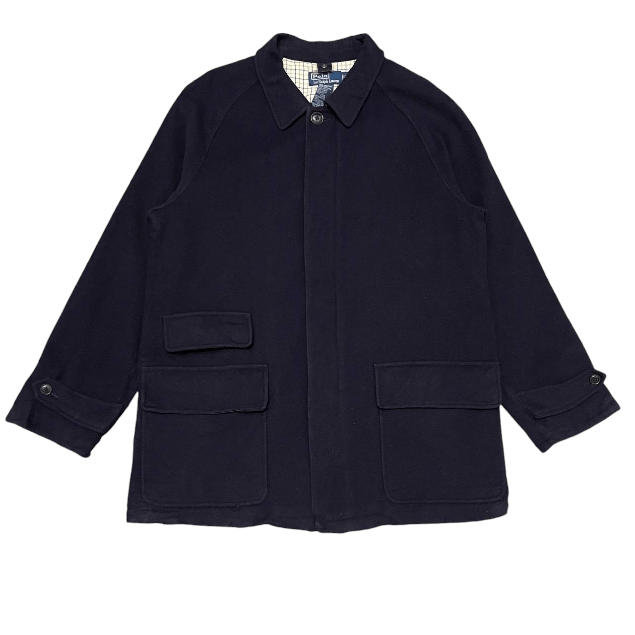 Polo Ralph Lauren Vintage Polo Ralph Lauren Wool Jacket Size US M / EU 48-50 / 2 - 2 Thumbnail