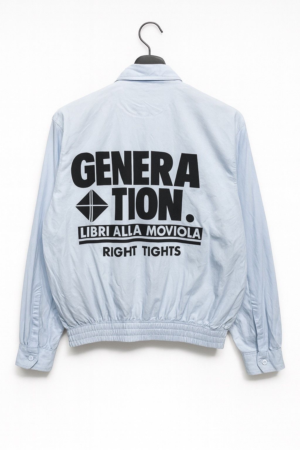 Vintage Vintage Generation “Right Tights” Light Blue Cotton Jacket Size US L / EU 52-54 / 3 - 1 Thumbnail