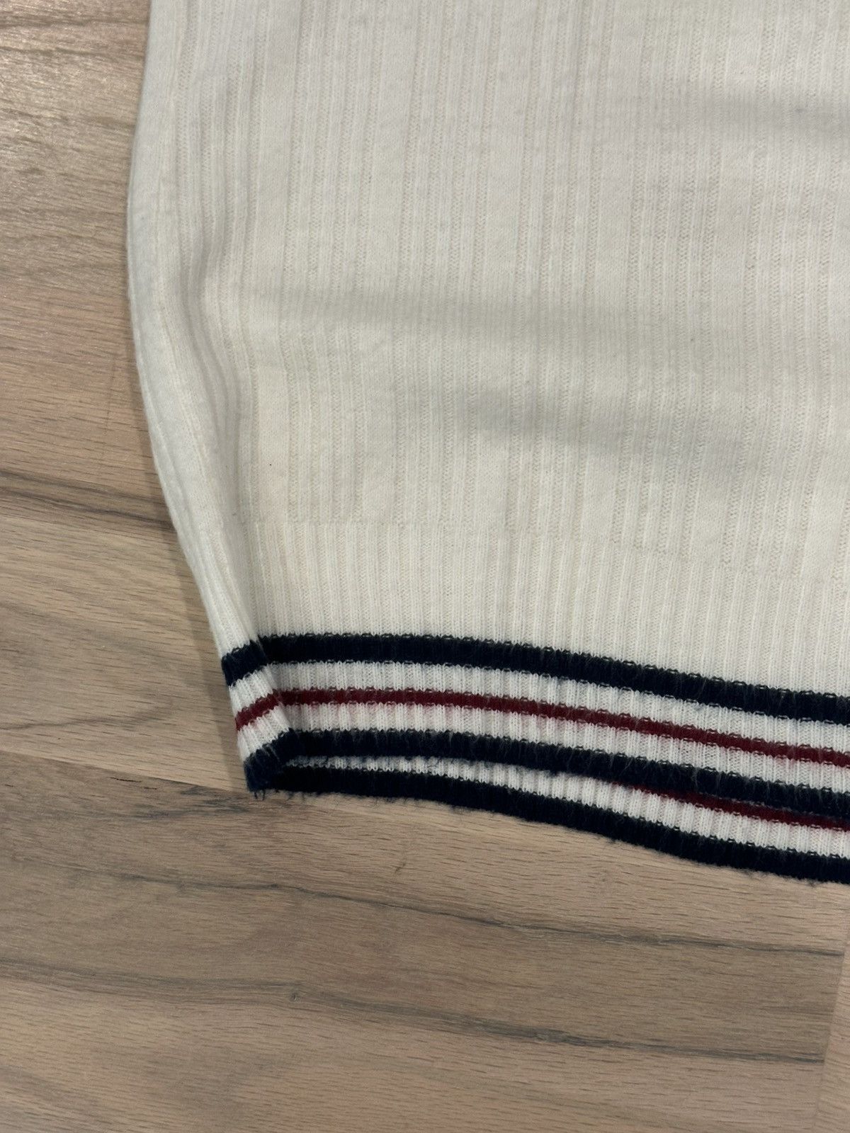Towncraft Vintage 1970s Towncraft JC Penney White Sweater Vest Large Size US L / EU 52-54 / 3 - 2 Thumbnail