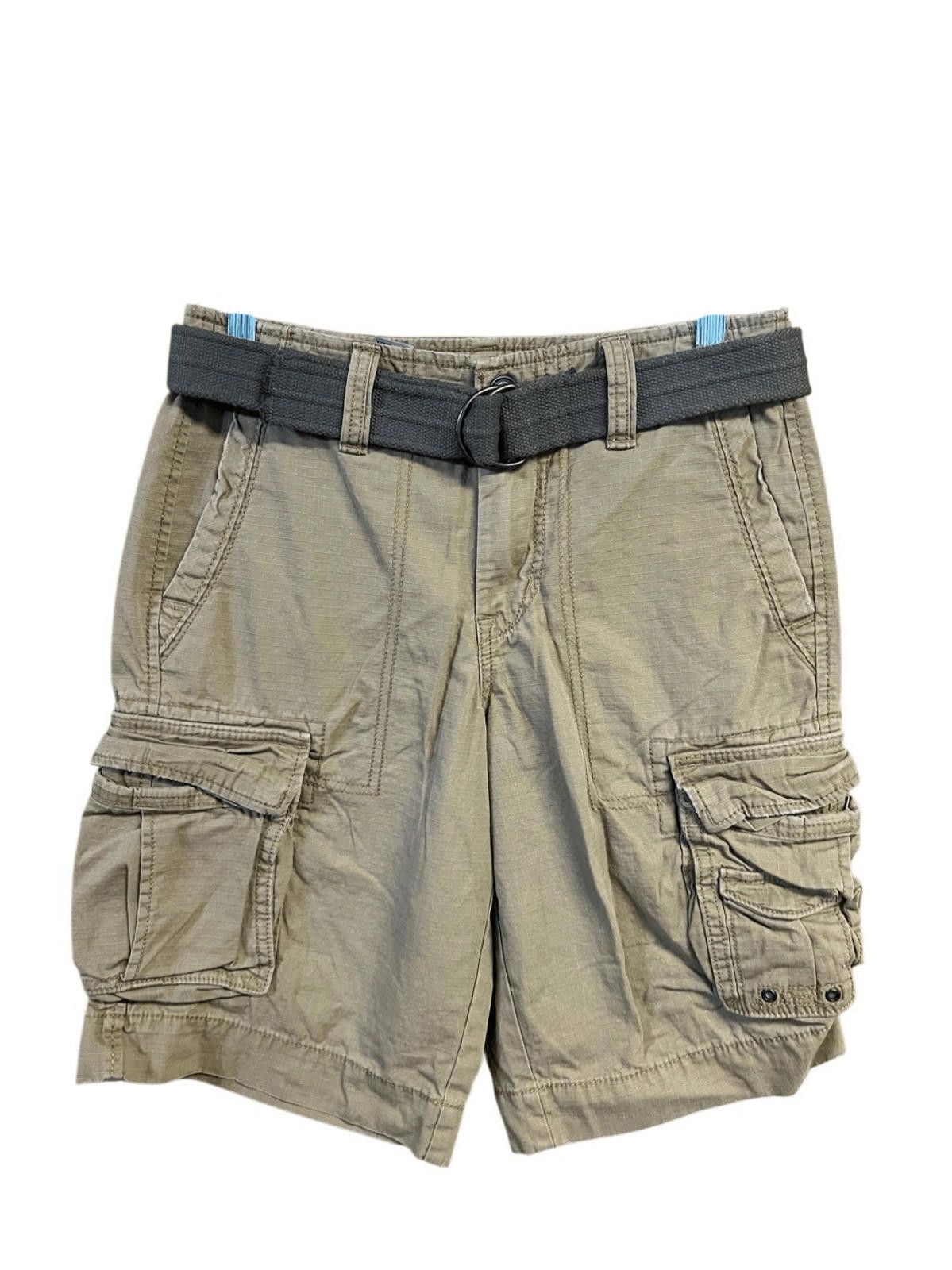 Aeropostale Aeropostale Belted Cargo Shorts Sz 27 NWOT Size US 27 - 1 Thumbnail