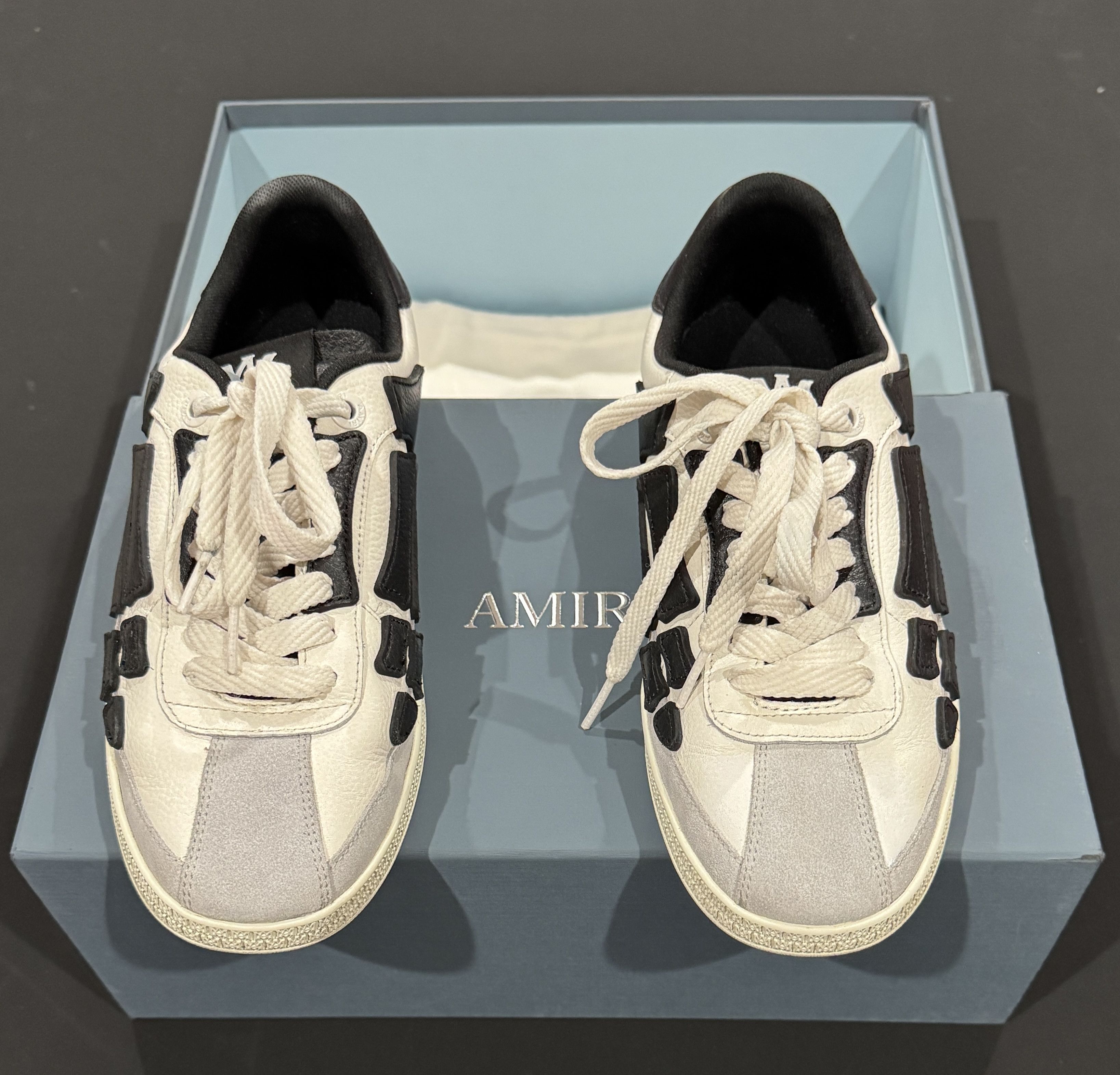 Amiri AMIRI PACIFIC BONES SNEAKERS SIZE 42 Size US 9 / EU 42 - 1 Thumbnail