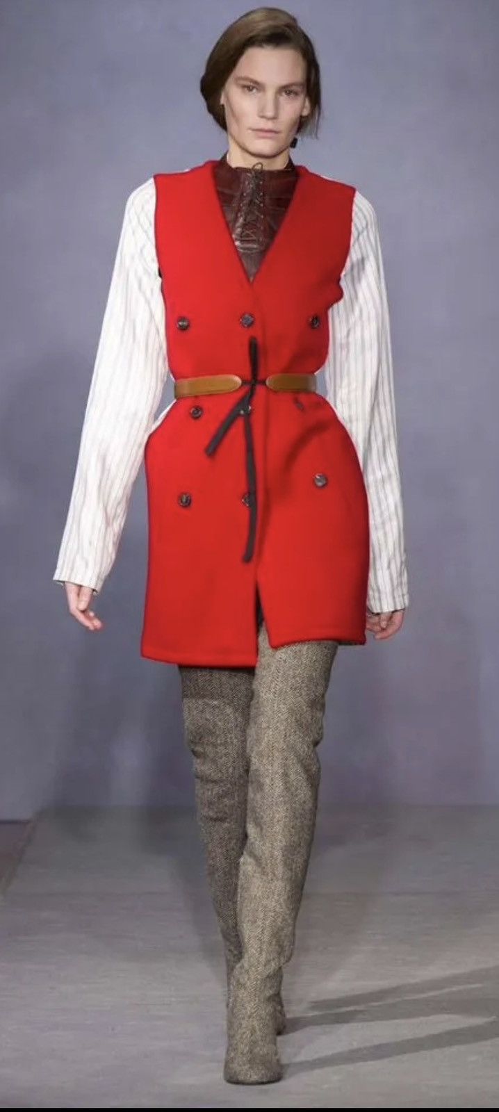 Maison Margiela Runway coat-dress from F/W 2014 collection Maison Margiela Size S / US 4 / IT 40 - 1 Thumbnail