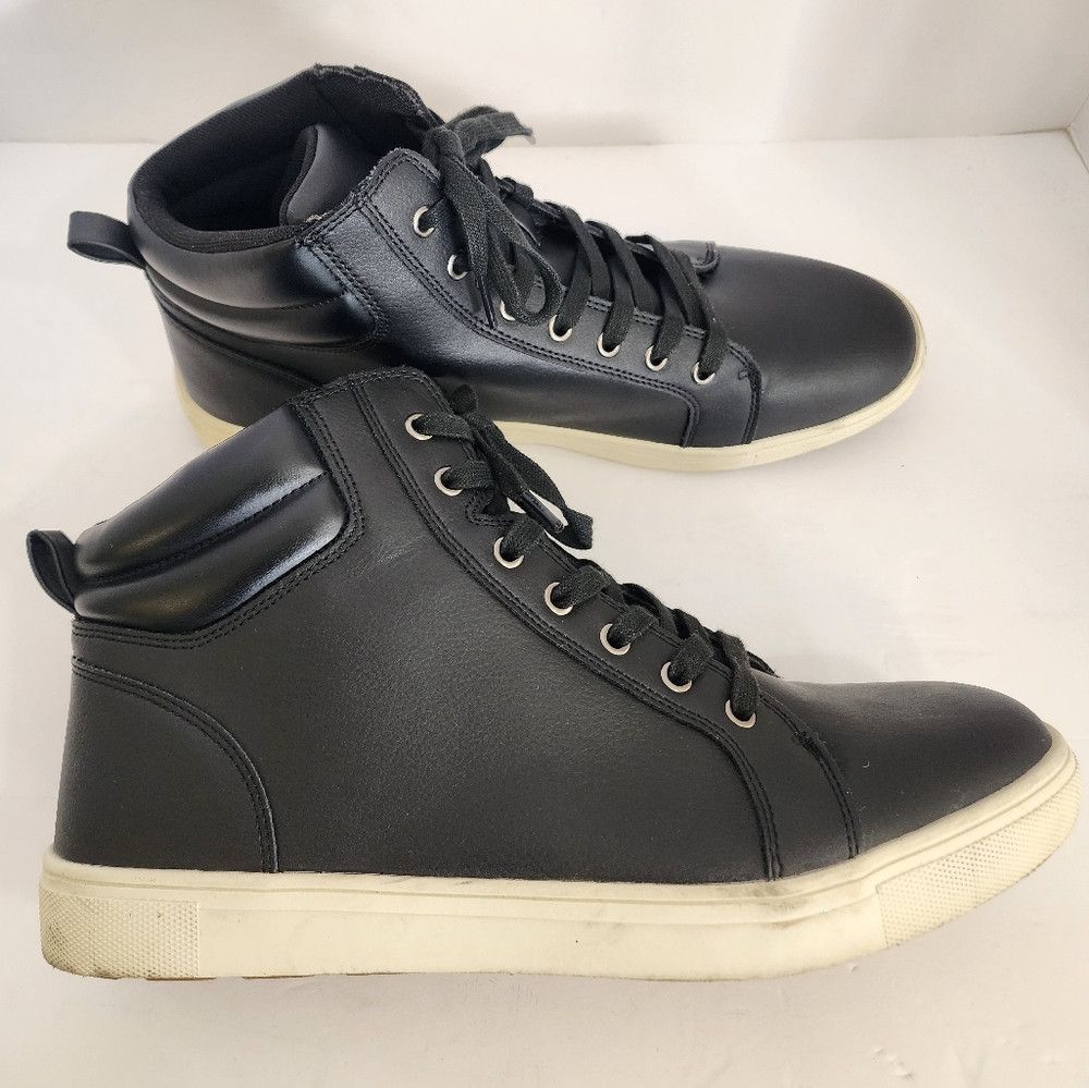 Sneakerboy Goodfellow & Co Men's Black High-Top Lace-Up Sneaker Size US 12 / EU 45 - 3 Thumbnail