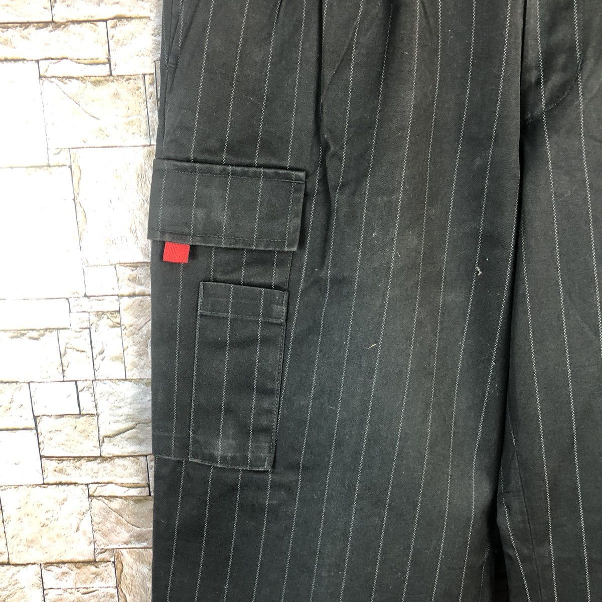 Coca Cola Coca Cola Black Stripe Cargo Multipocket Pants #A88 Size US 31 - 9 Thumbnail
